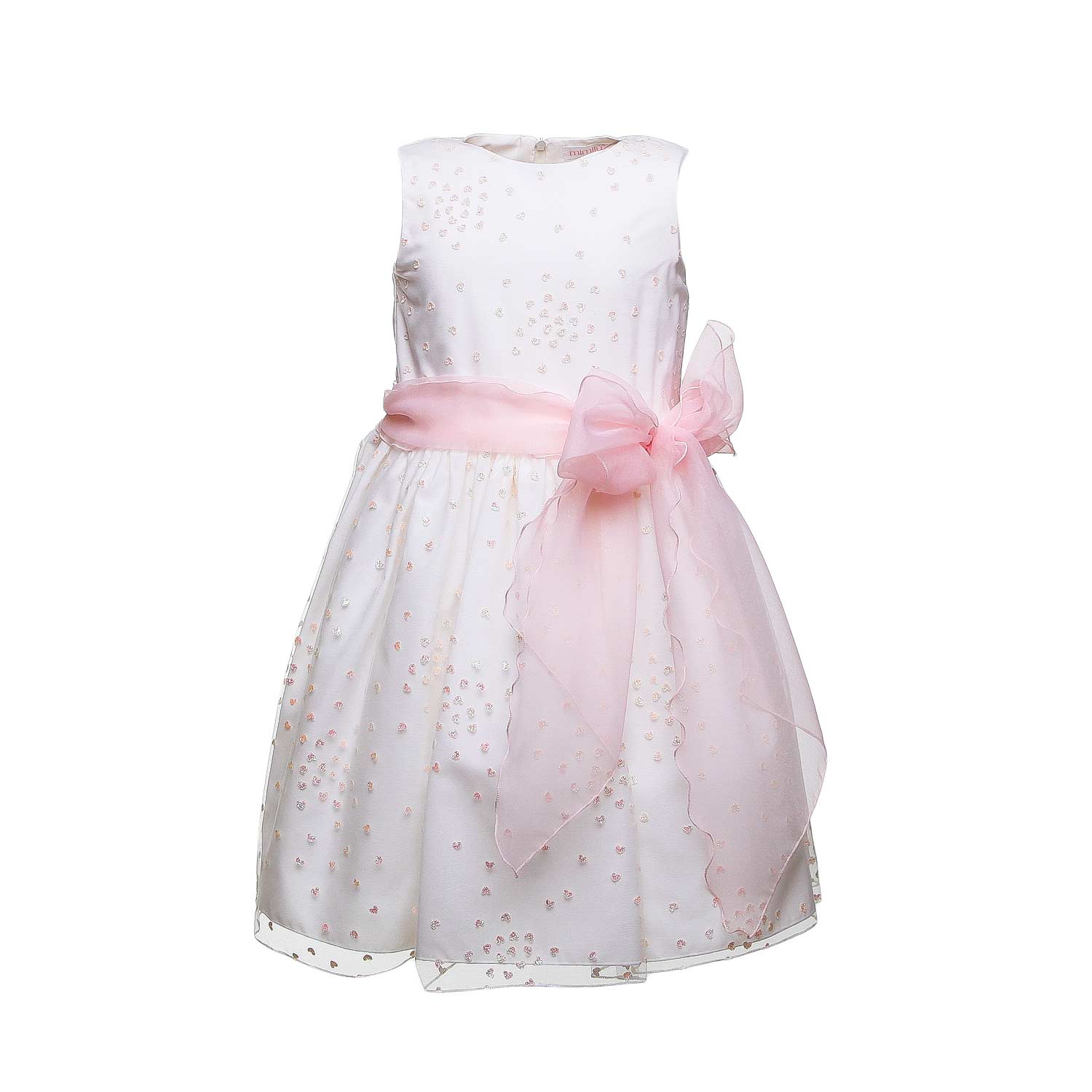 ABITO CERIMONIA CON FIOCCO BAMBINA - annameglio.com abbigliamento moda