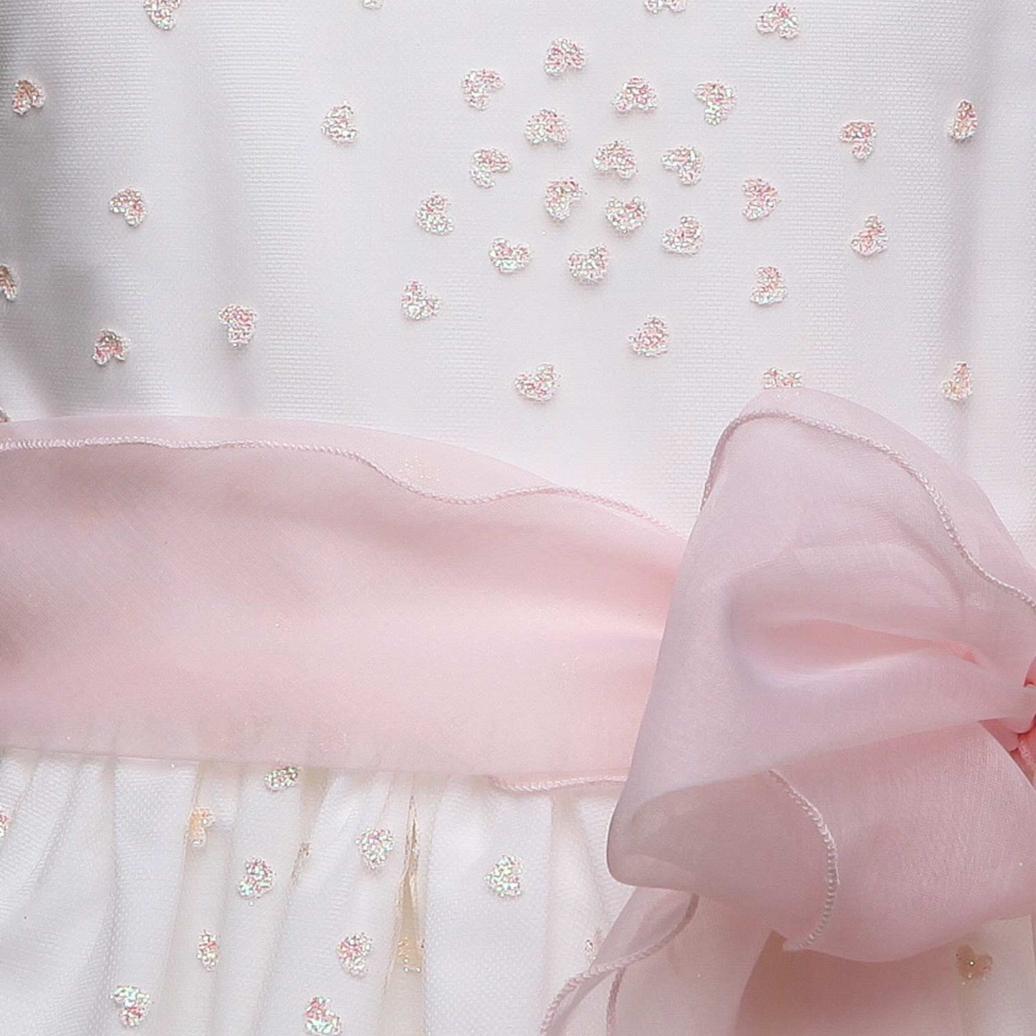 ABITO CERIMONIA CON FIOCCO BAMBINA - annameglio.com abbigliamento moda