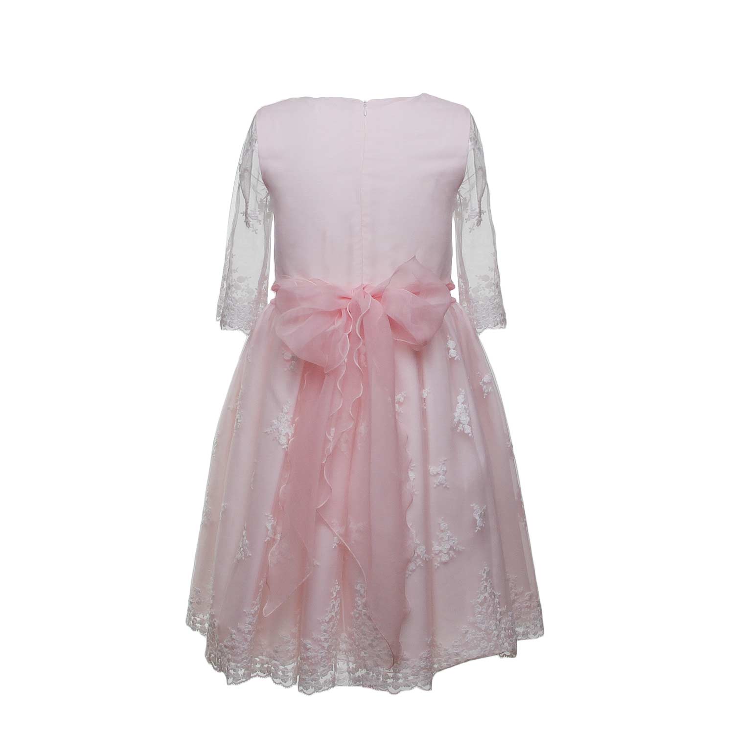 ABITO ROSA CERIMONIA TEEN BAMBINA - annameglio.com abbigliamento moda