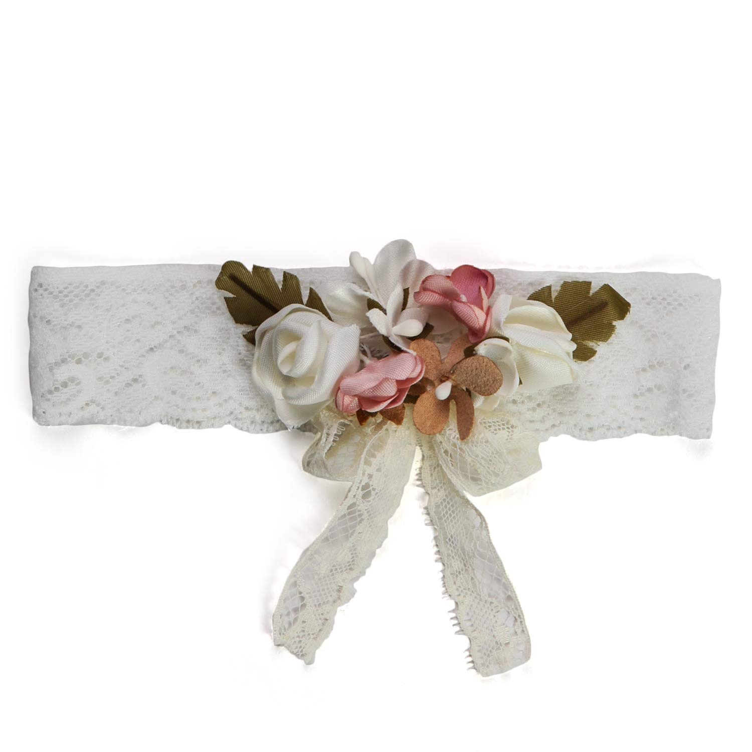 FASCIA PER CAPELLI FIORI NEONATA - annameglio.com abbigliamento moda