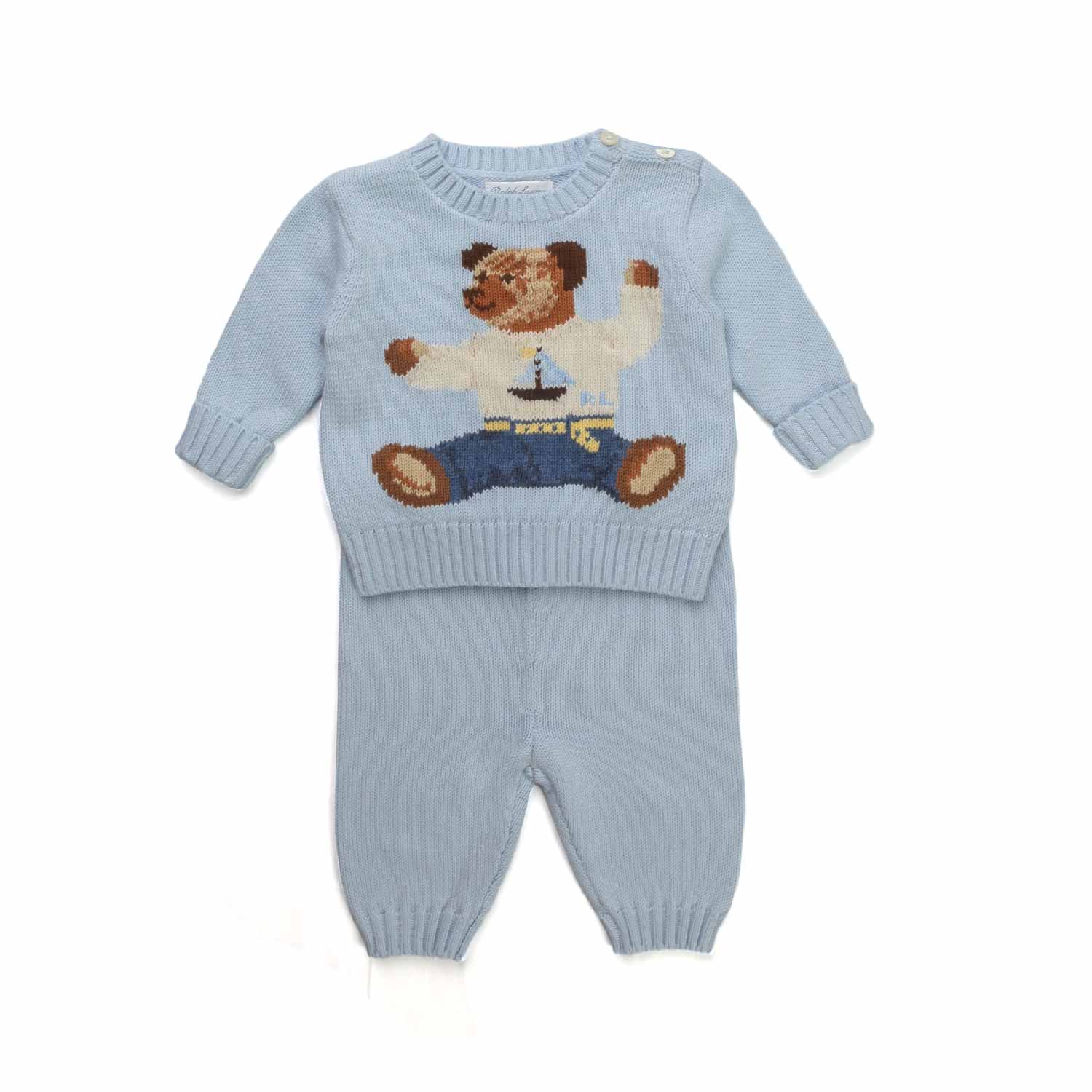 COMPLETO COTONE PER NEONATO - annameglio.com abbigliamento moda