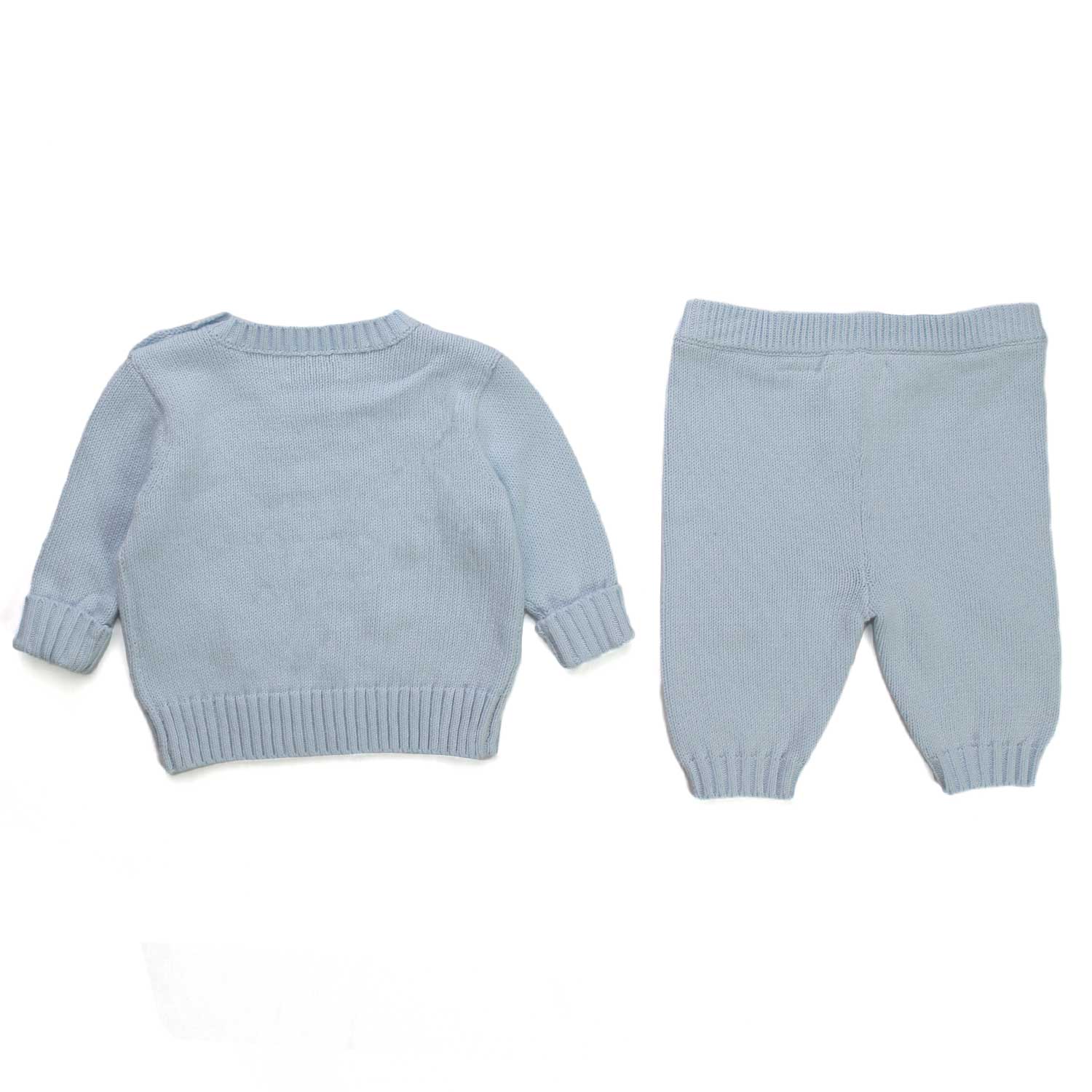 COMPLETO COTONE PER NEONATO - annameglio.com abbigliamento moda
