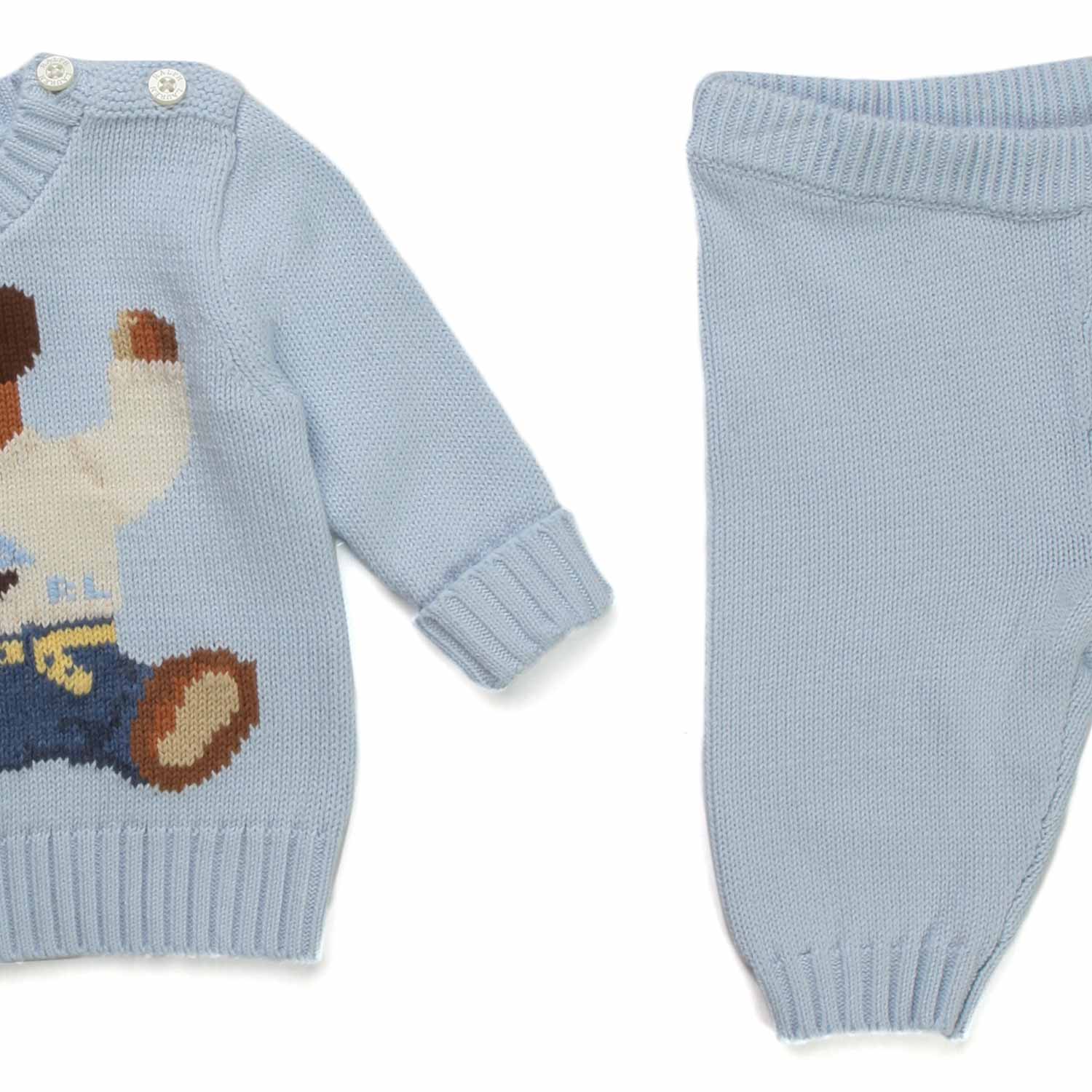 COMPLETO COTONE PER NEONATO - annameglio.com abbigliamento moda