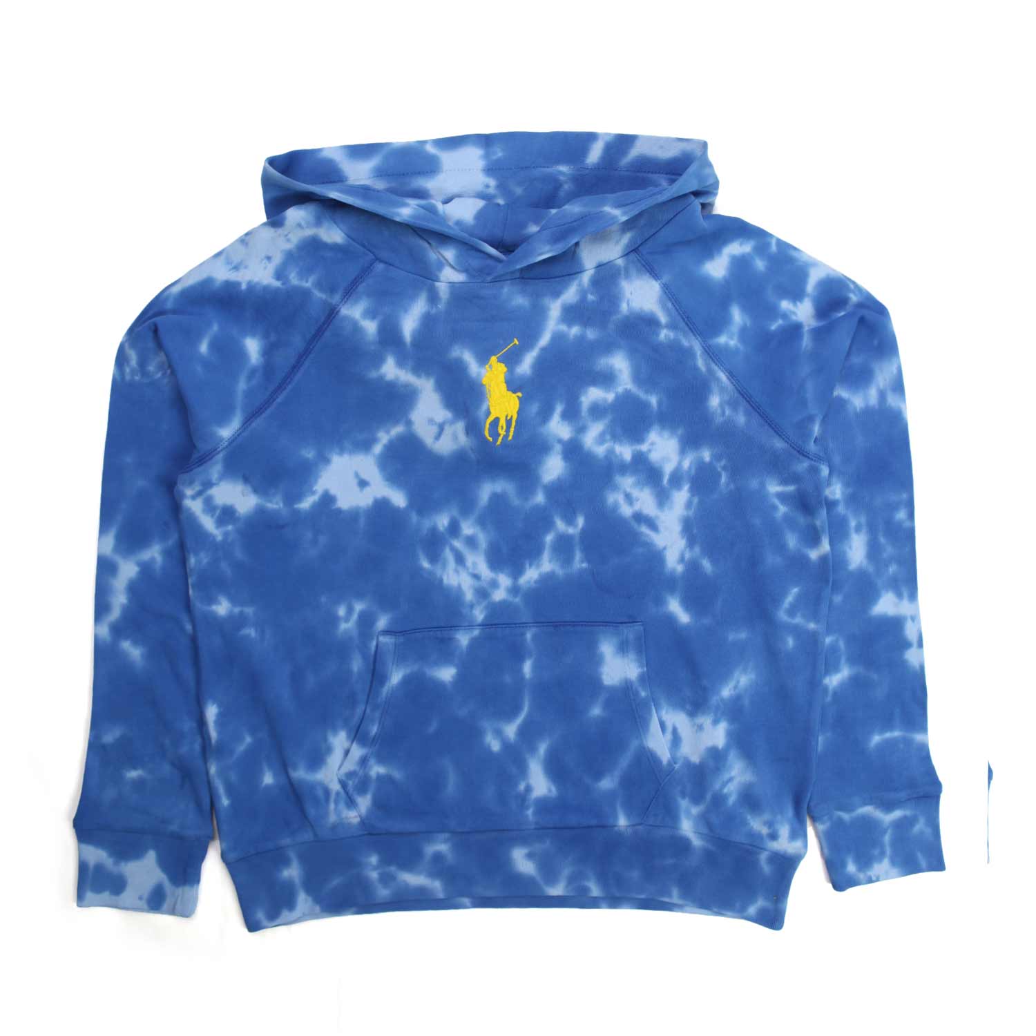 FELPA UNISEX BLU CON CAPPUCCIO - annameglio.com abbigliamento moda