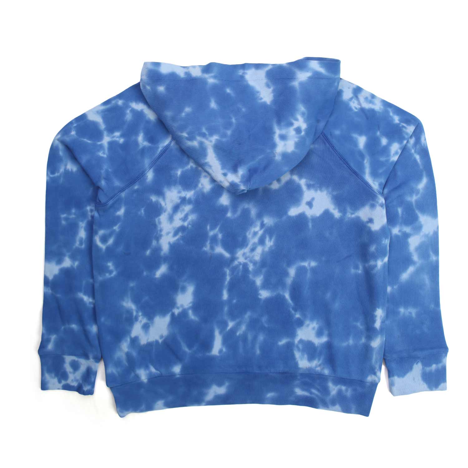 FELPA UNISEX BLU CON CAPPUCCIO - annameglio.com abbigliamento moda