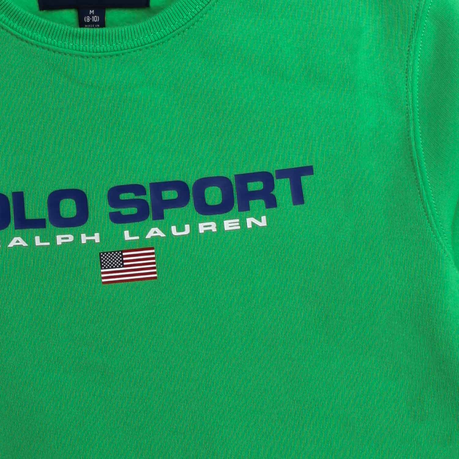 FELPA VERDE LOGO UNISEX - annameglio.com abbigliamento moda