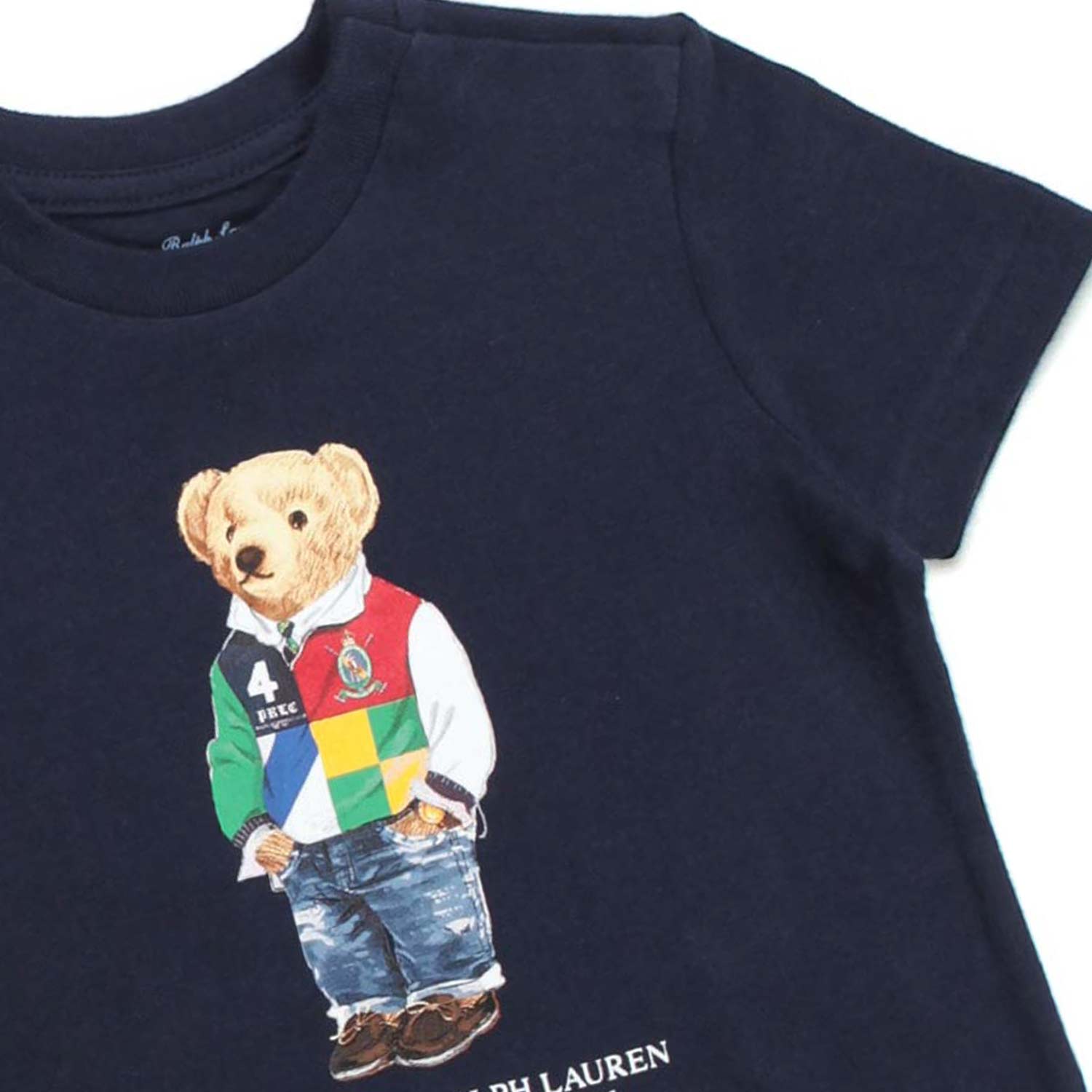 T-SHIRT BLU BIMBO POLO BEAR - annameglio.com abbigliamento moda