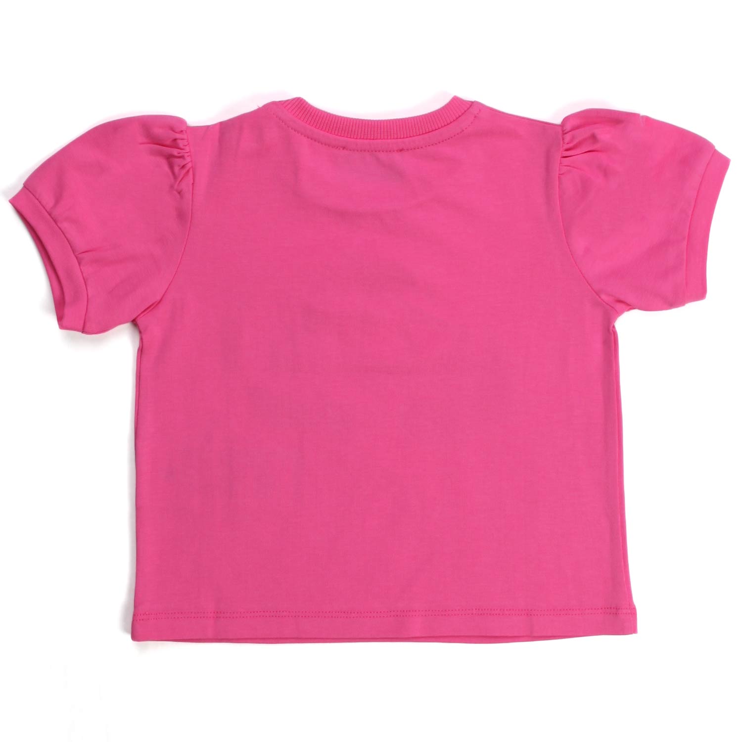 T-SHIRT FUCSIA LOGO BIMBA - annameglio.com abbigliamento moda