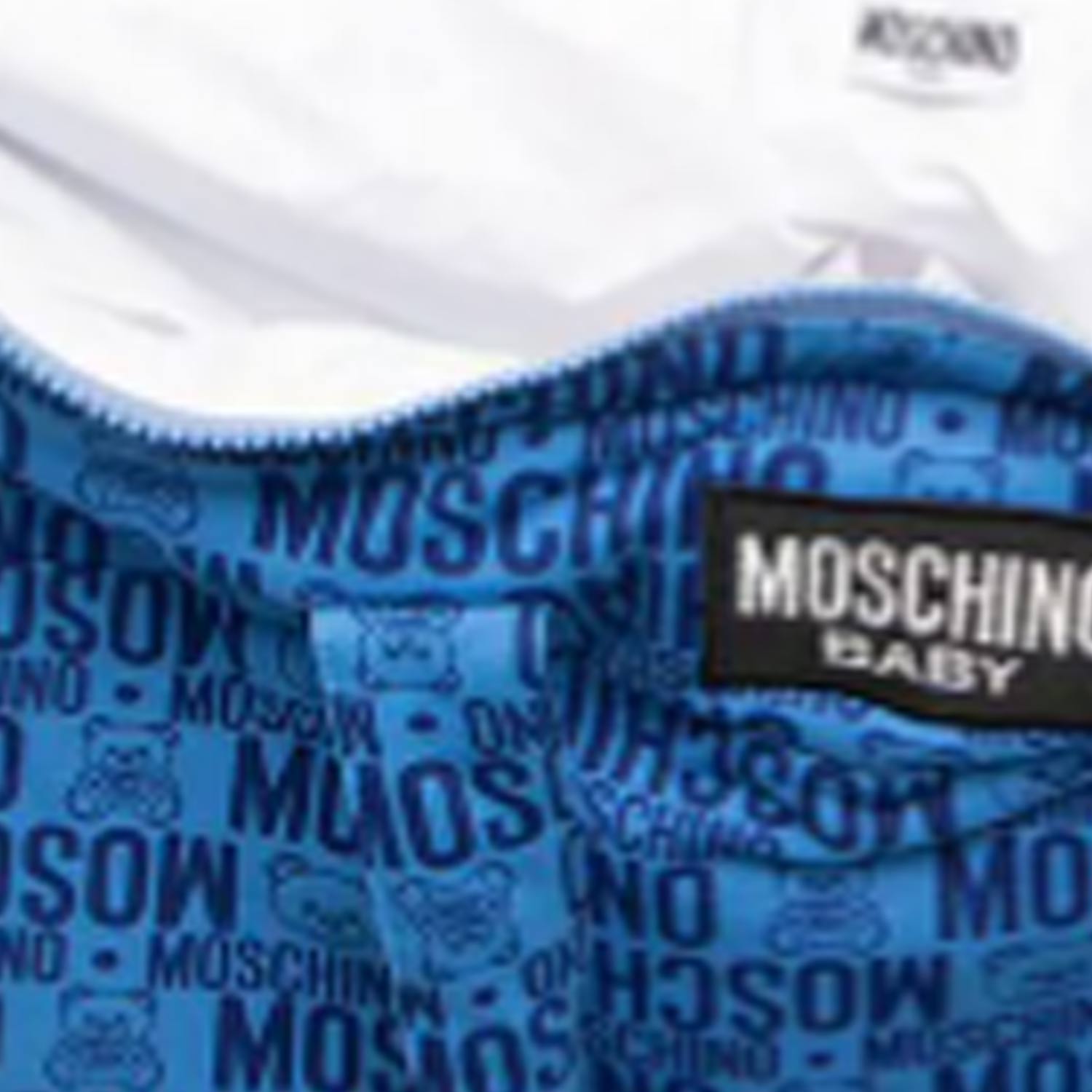 BORSA MAMMA BLU STAMPA LOGO - annameglio.com abbigliamento moda