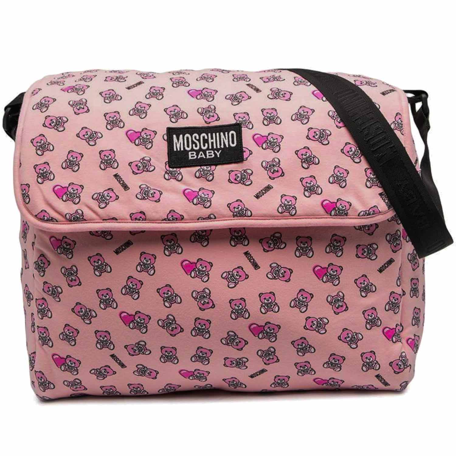 BORSA MAMMA ROSA STAMPA LOGO - annameglio.com abbigliamento moda