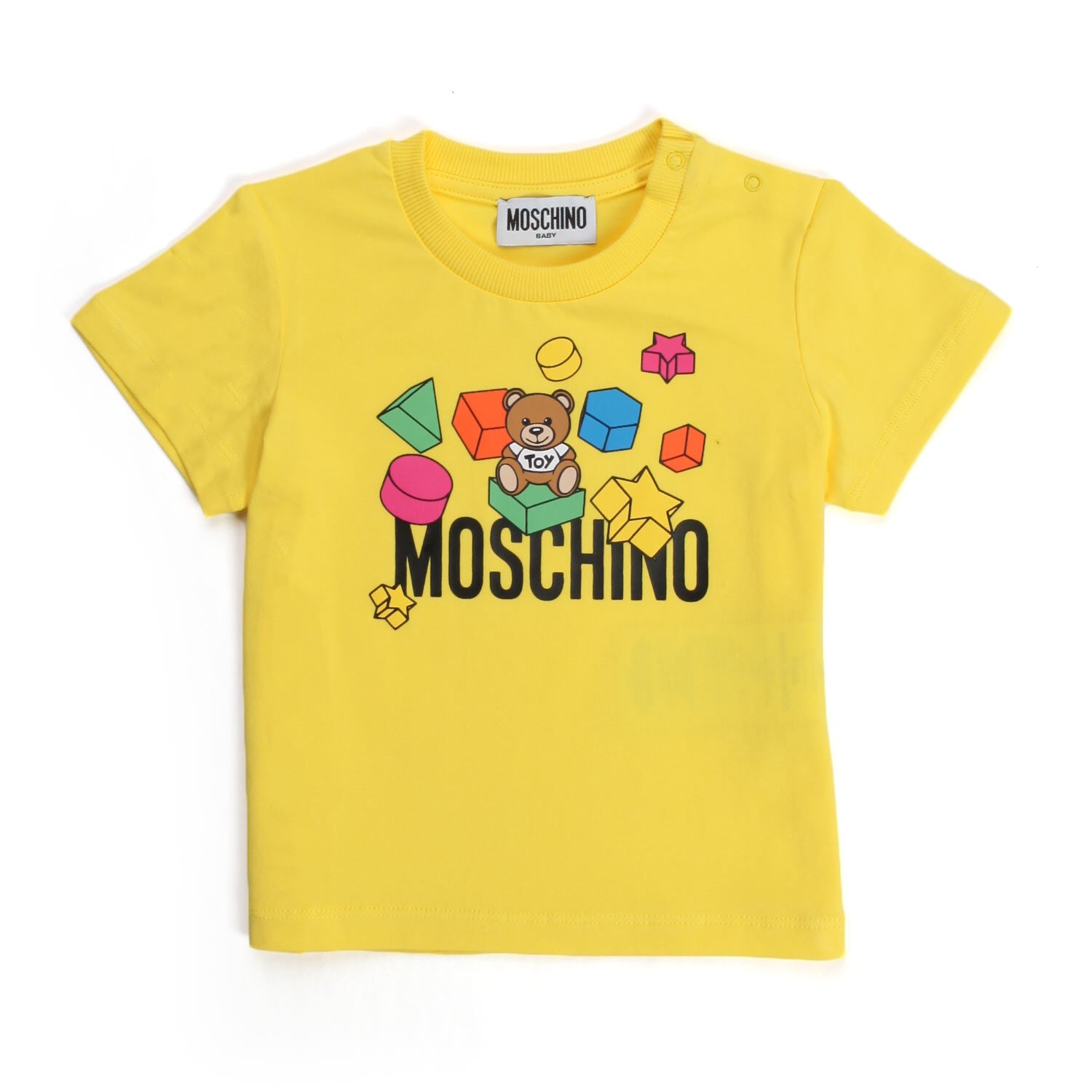 T-SHIRT GIALLA LOGO BABY - annameglio.com abbigliamento moda
