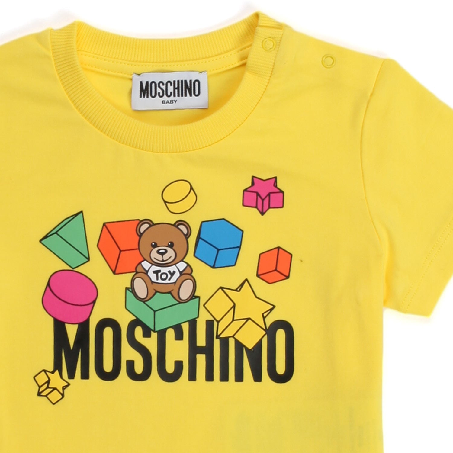 T-SHIRT GIALLA LOGO BABY - annameglio.com abbigliamento moda