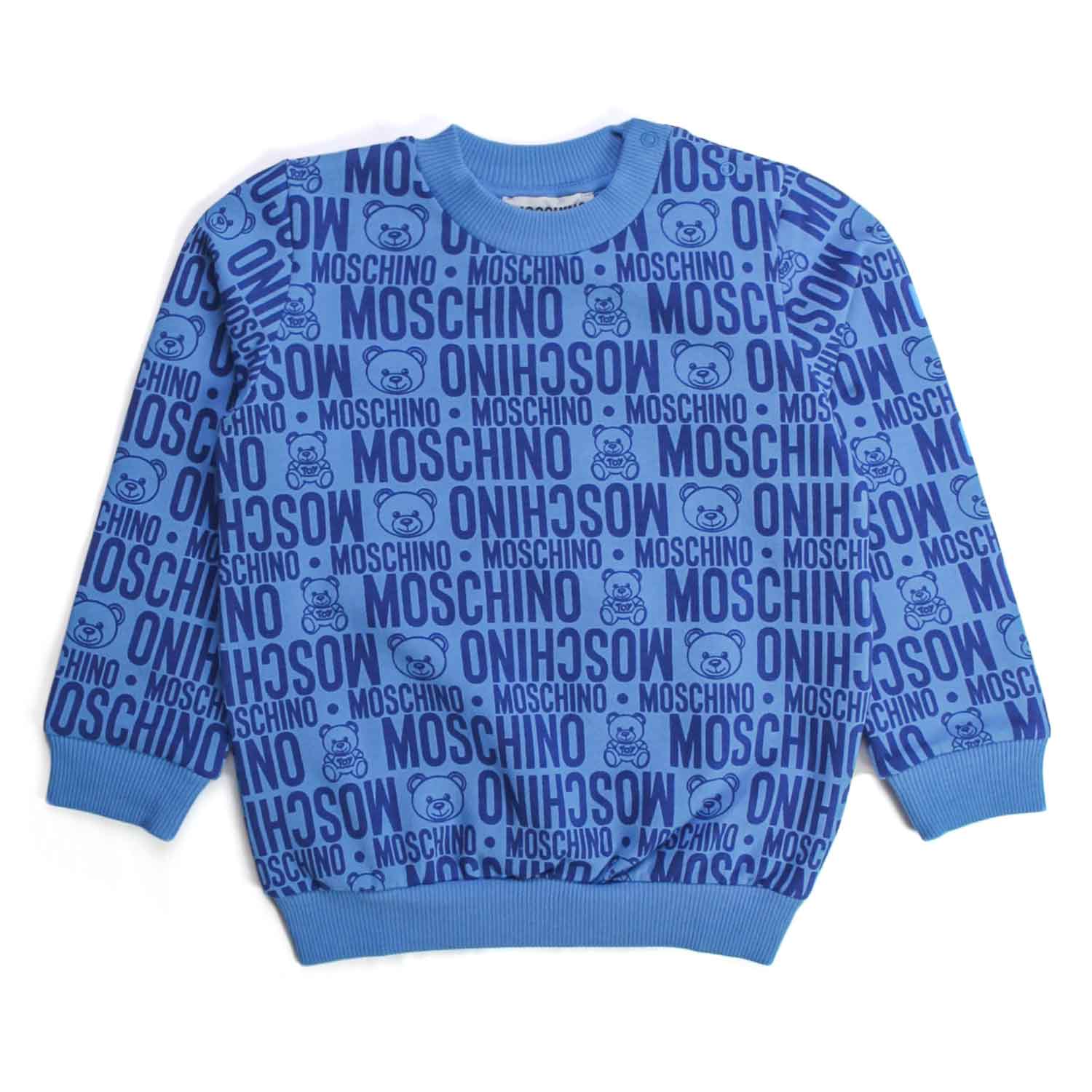 FELPA BIMBO NEONATO CON LOGO - annameglio.com abbigliamento moda