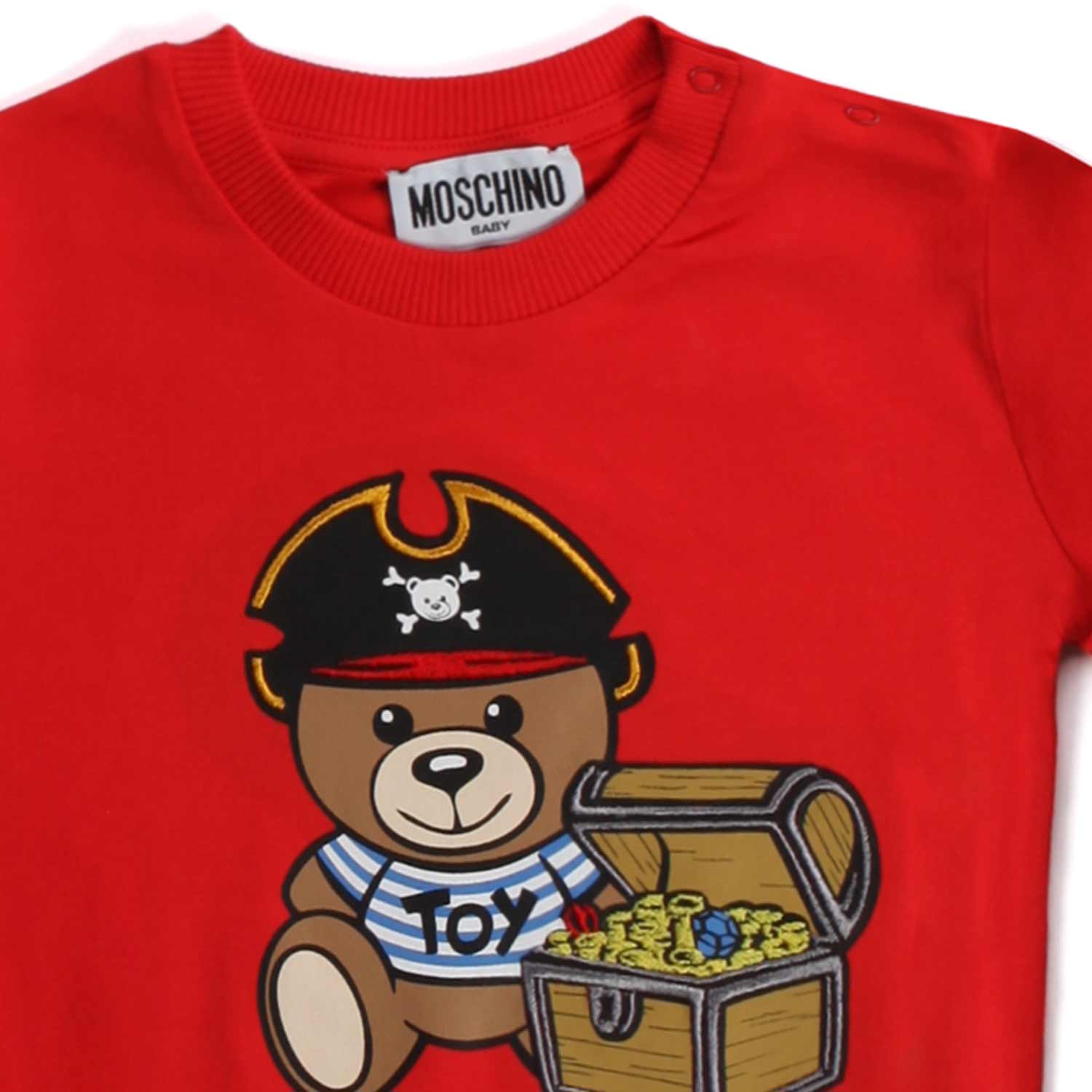 T-SHIRT ROSSA ORSETTO UNISEX - annameglio.com abbigliamento moda