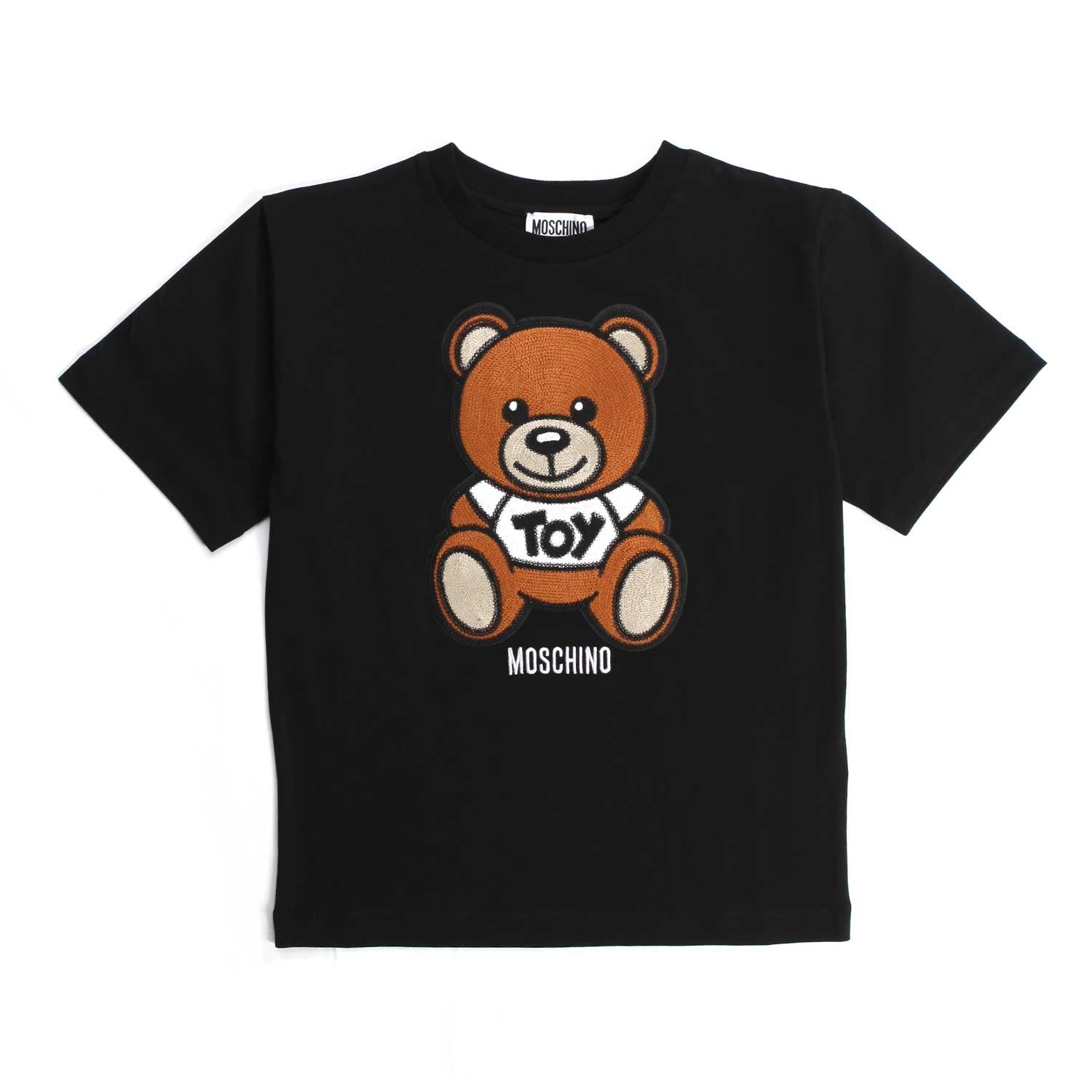 T-SHIRT NERA TEDDY BEAR UNISEX - annameglio.com abbigliamento moda