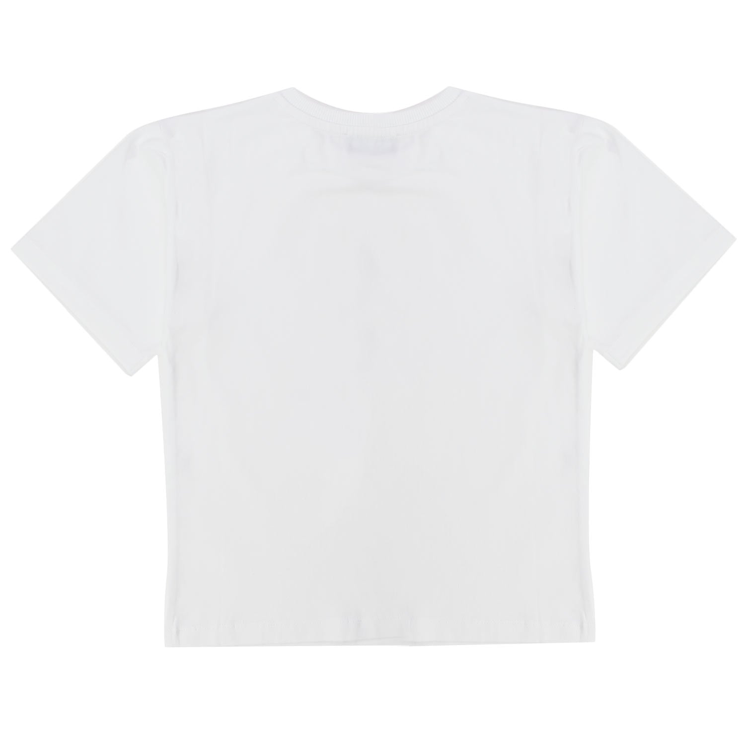 T-SHIRT CON ORSETTO BIANCA BAMBINO E TEENAGER - annameglio.com abbigliamento moda