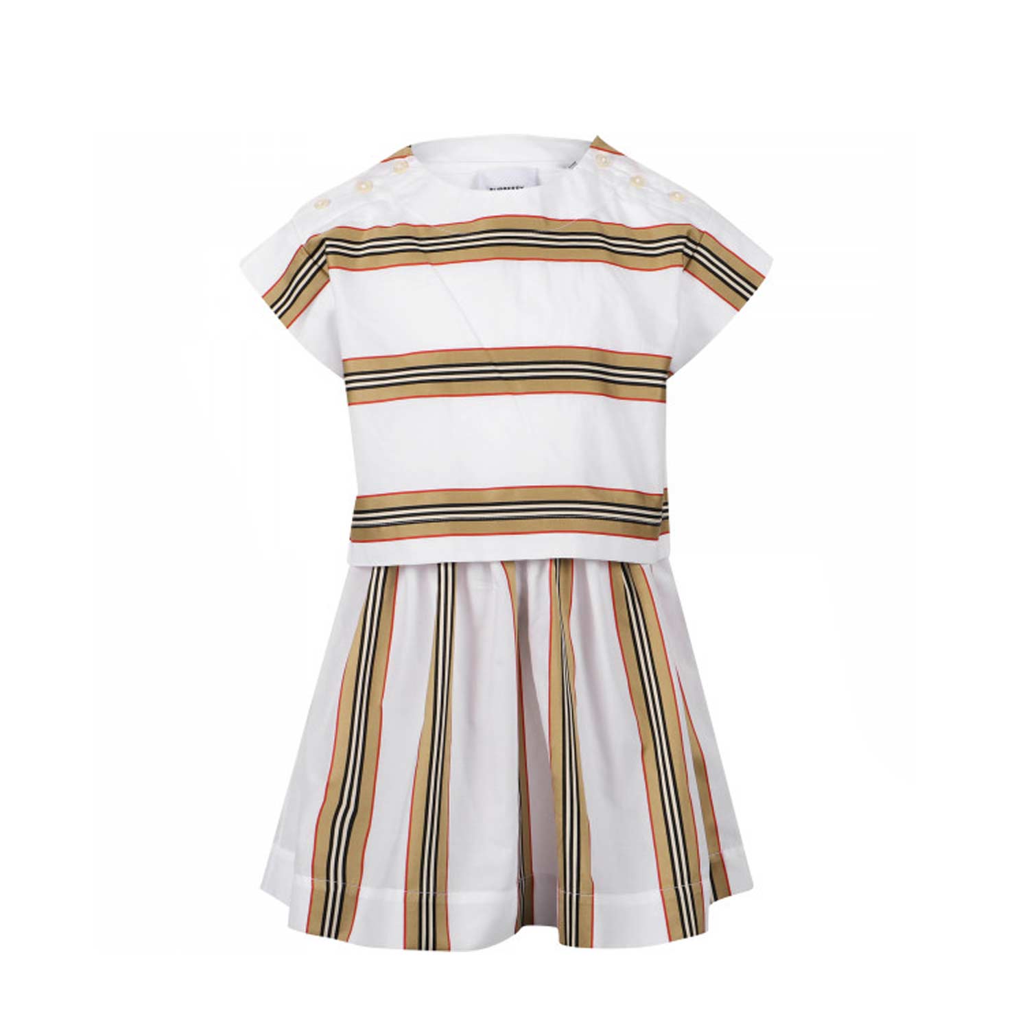 COMPLETO A RIGHE BAMBINA TEEN - annameglio.com abbigliamento moda