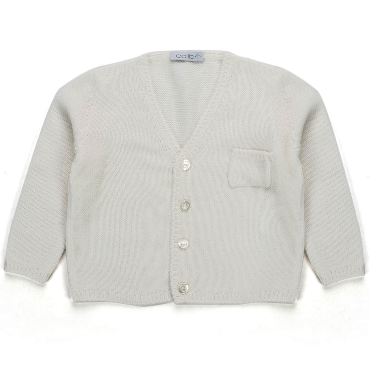 CARDIGAN BIANCO CASHMERE NEONATO - annameglio.com abbigliamento moda