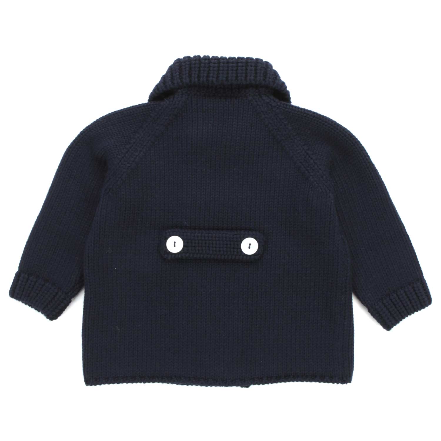 CARDIGAN BLU CASHMERE NEONATO - annameglio.com abbigliamento moda