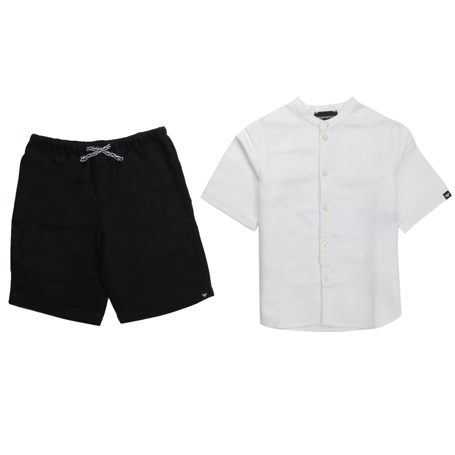 COMPLETO CAMICIA SHORTS BIMBO - annameglio.com abbigliamento moda