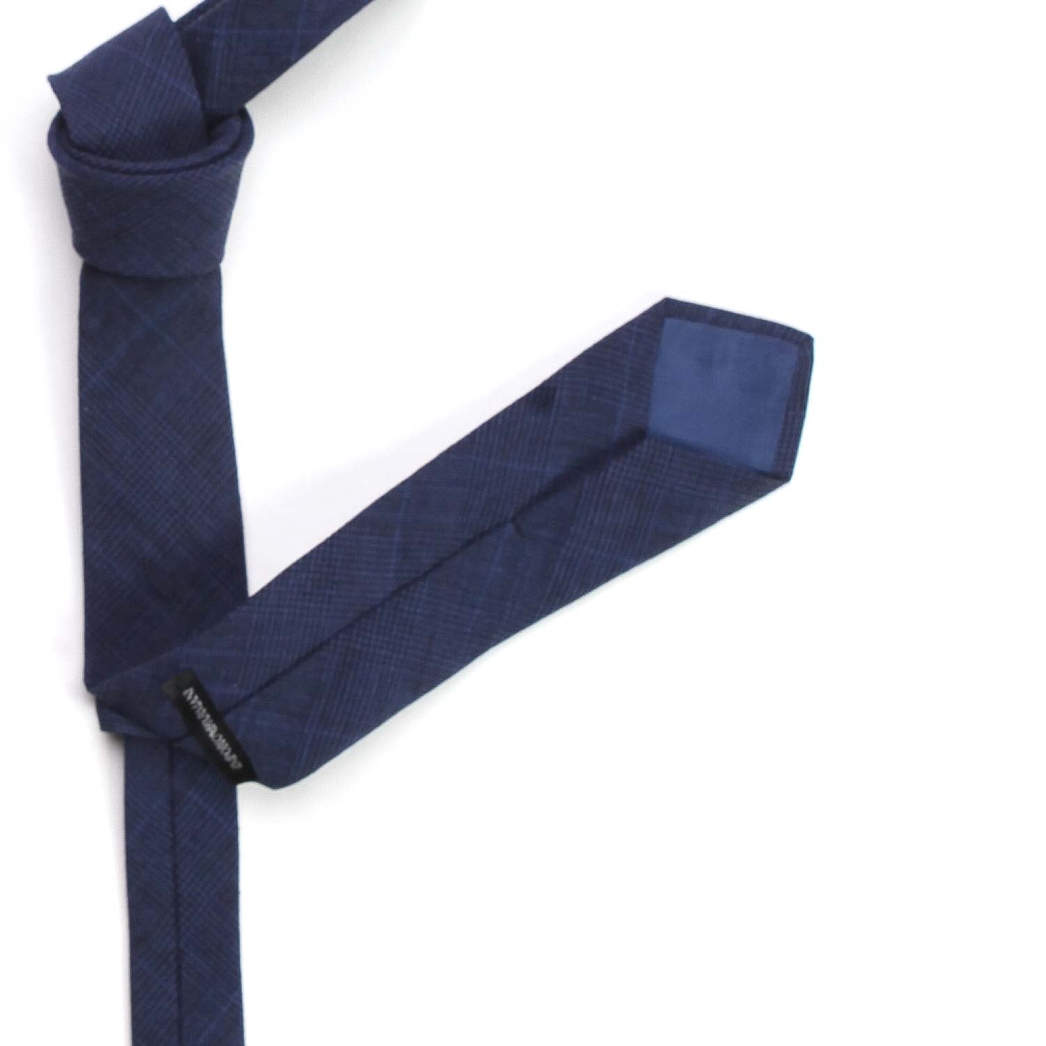 CRAVATTA BLU LINO BAMBINO TEEN - annameglio.com abbigliamento moda