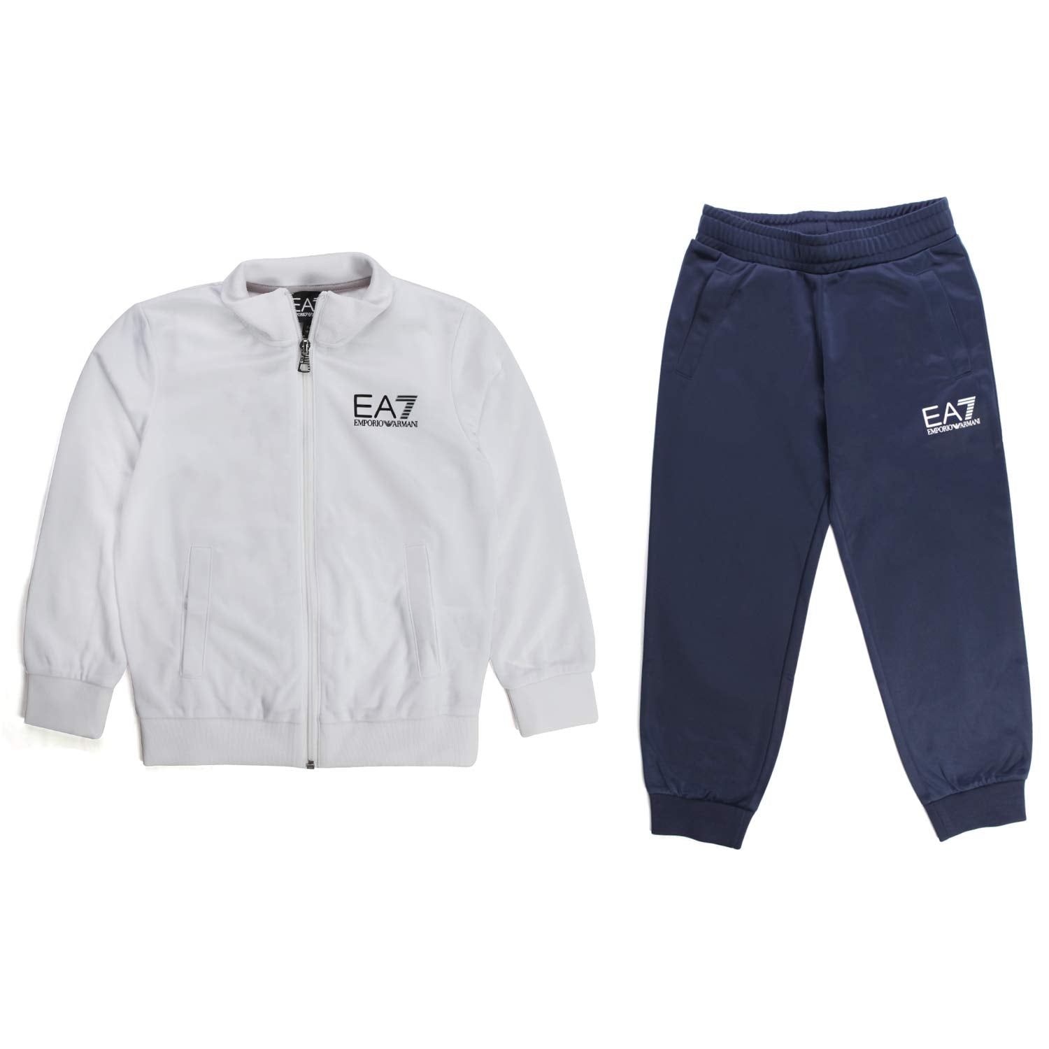 TUTA BIANCA BLU BAMBINO TEEN - annameglio.com abbigliamento moda