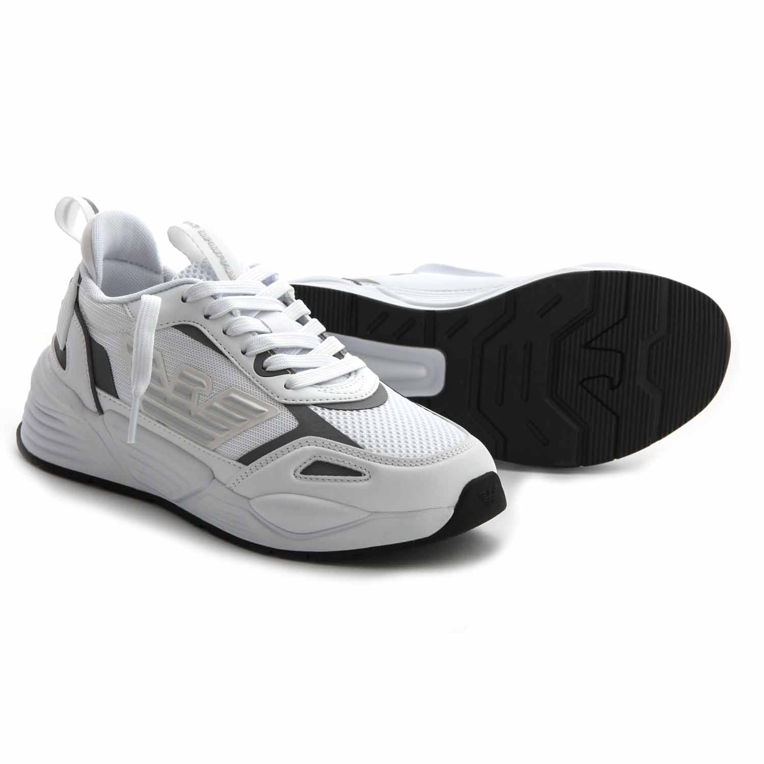 SNEAKER BIANCA E SILVER BAMBINO E TEENAGER - annameglio.com abbigliamento moda