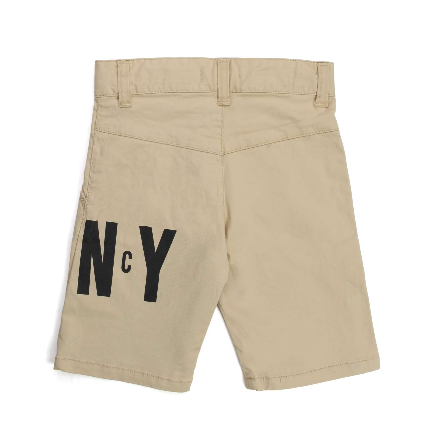 SHORTS BEIGE CON LOGO BAMBINA TEEN - annameglio.com abbigliamento moda