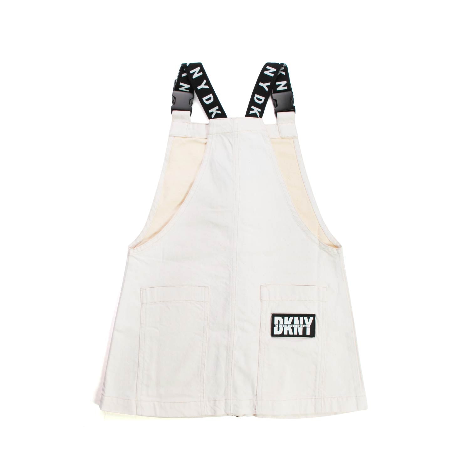 GONNA SALOPETTE BIANCA BAMBINA E TEENAGER - annameglio.com abbigliamento moda