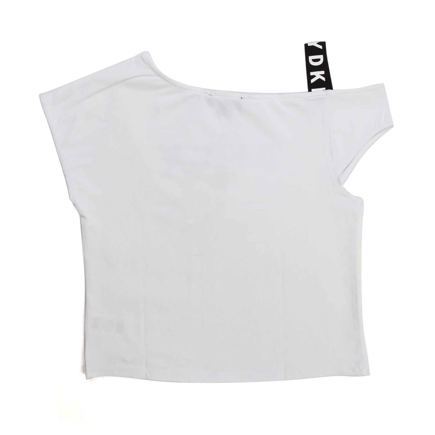 T-SHIRT MONOSPALLA BIANCA BAMBINA E TEENAGER - annameglio.com abbigliamento moda