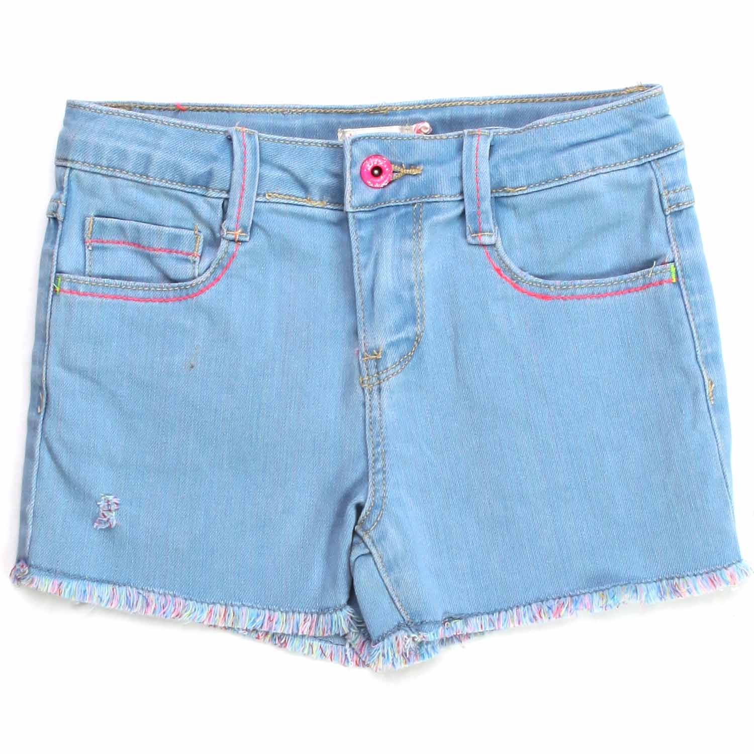 SHORTS IN DENIM CHIARO BAMBINA - annameglio.com abbigliamento moda