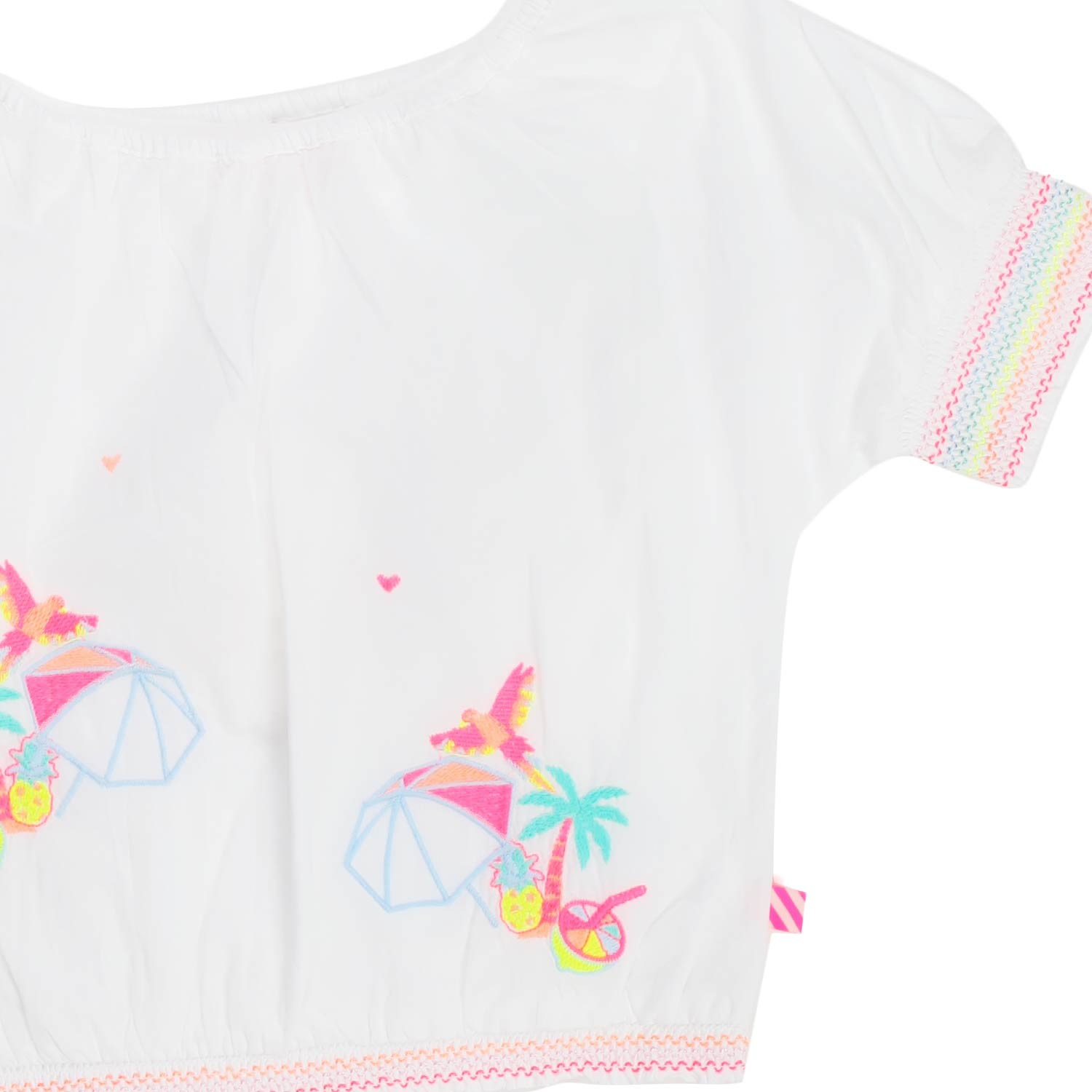 T-SHIRT BIANCA E ROSA BAMBINA - annameglio.com abbigliamento moda