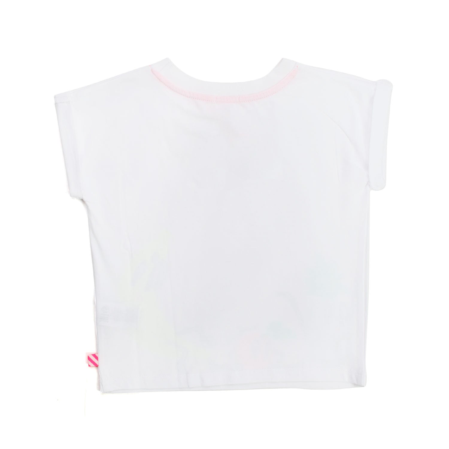 T-SHIRT BIANCA CON STAMPE COLORATE BAMBINA - annameglio.com abbigliamento moda