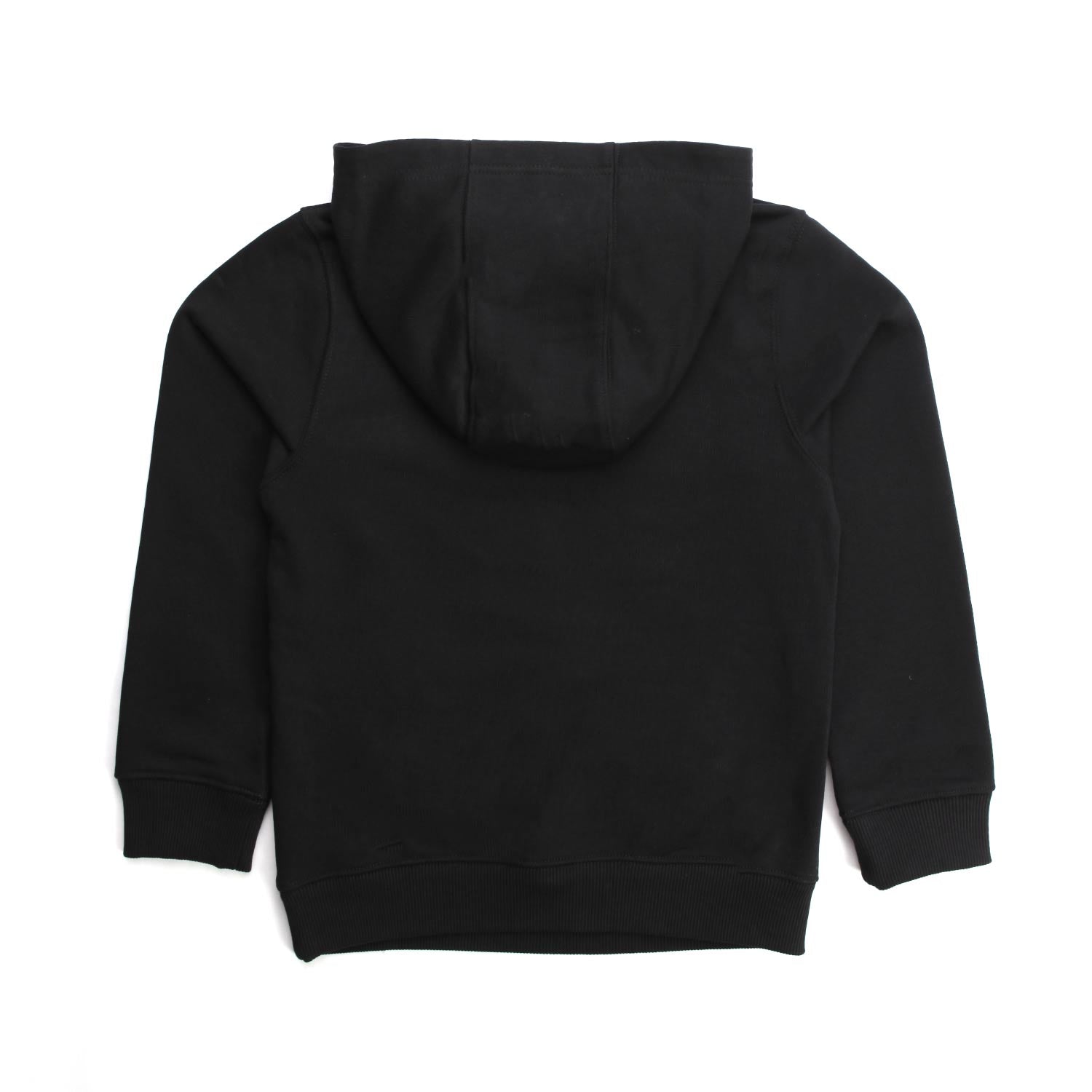 FELPA NERA CAPPUCCIO BAMBINA GIRL - annameglio.com abbigliamento moda