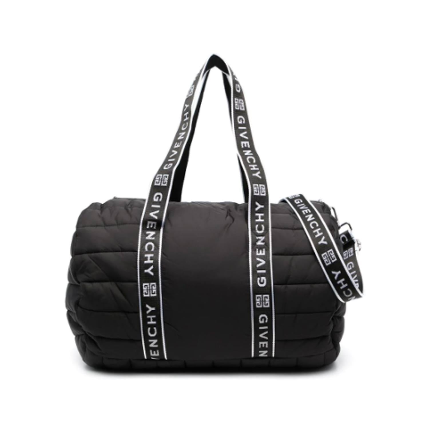 BORSA FASCIATOIO NERA CON LOGO - annameglio.com abbigliamento moda