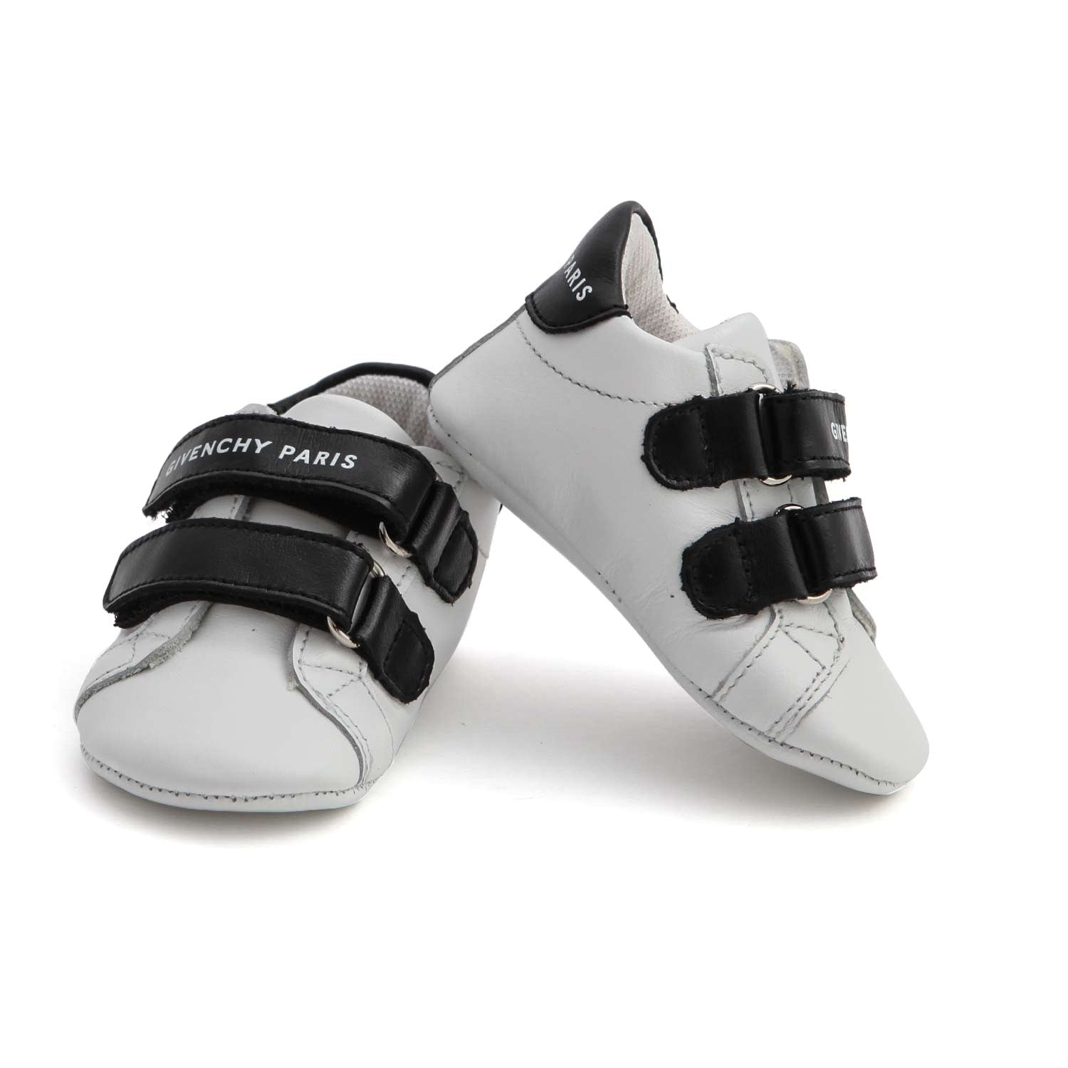 SCARPINE BIANCHE NERE NEONATO - annameglio.com abbigliamento moda