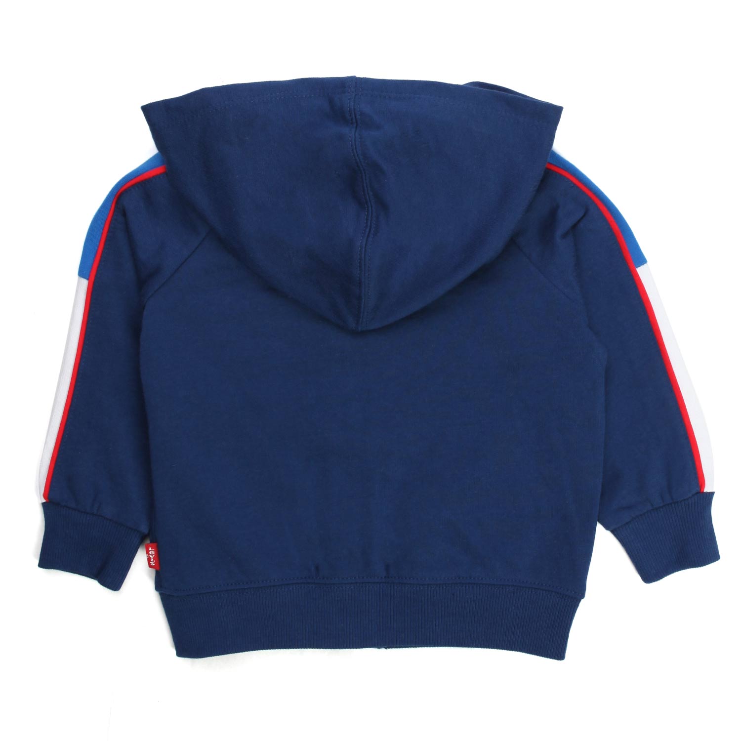 FELPA CON CAPPUCCIO BLU BIMBO E BAMBINO - annameglio.com abbigliamento moda