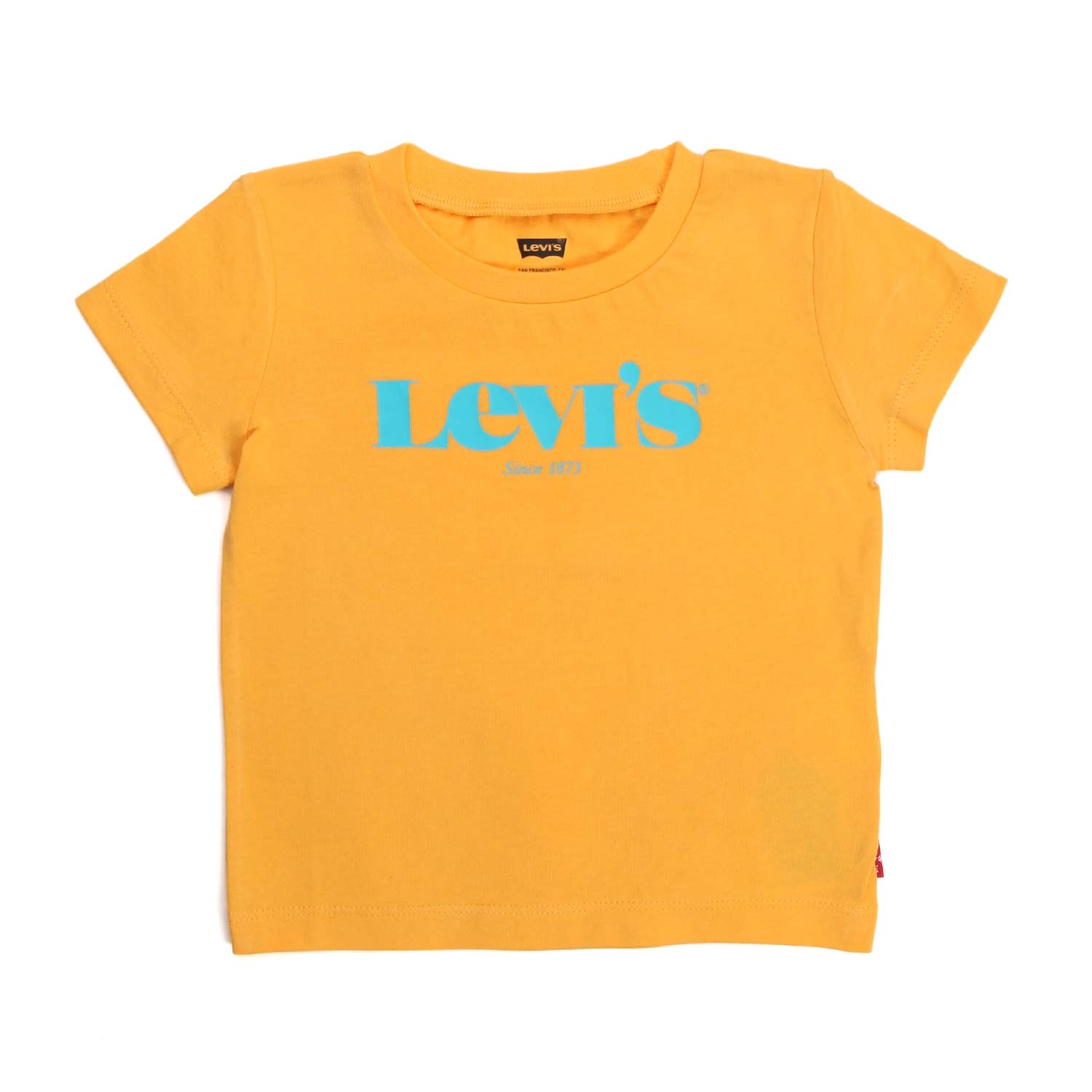 T-SHIRT BABY UNISEX GIALLO OCRA - annameglio.com abbigliamento moda