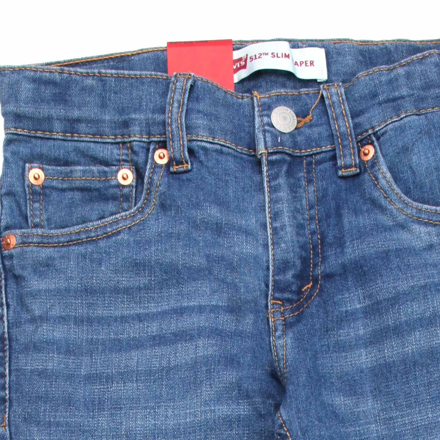 JEANS SLIM FIT BLU MEDIO BAMBINO - annameglio.com abbigliamento moda