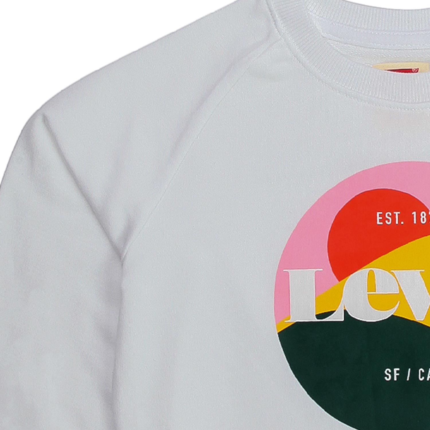 FELPA BIANCA LOGO BAMBINA - annameglio.com abbigliamento moda