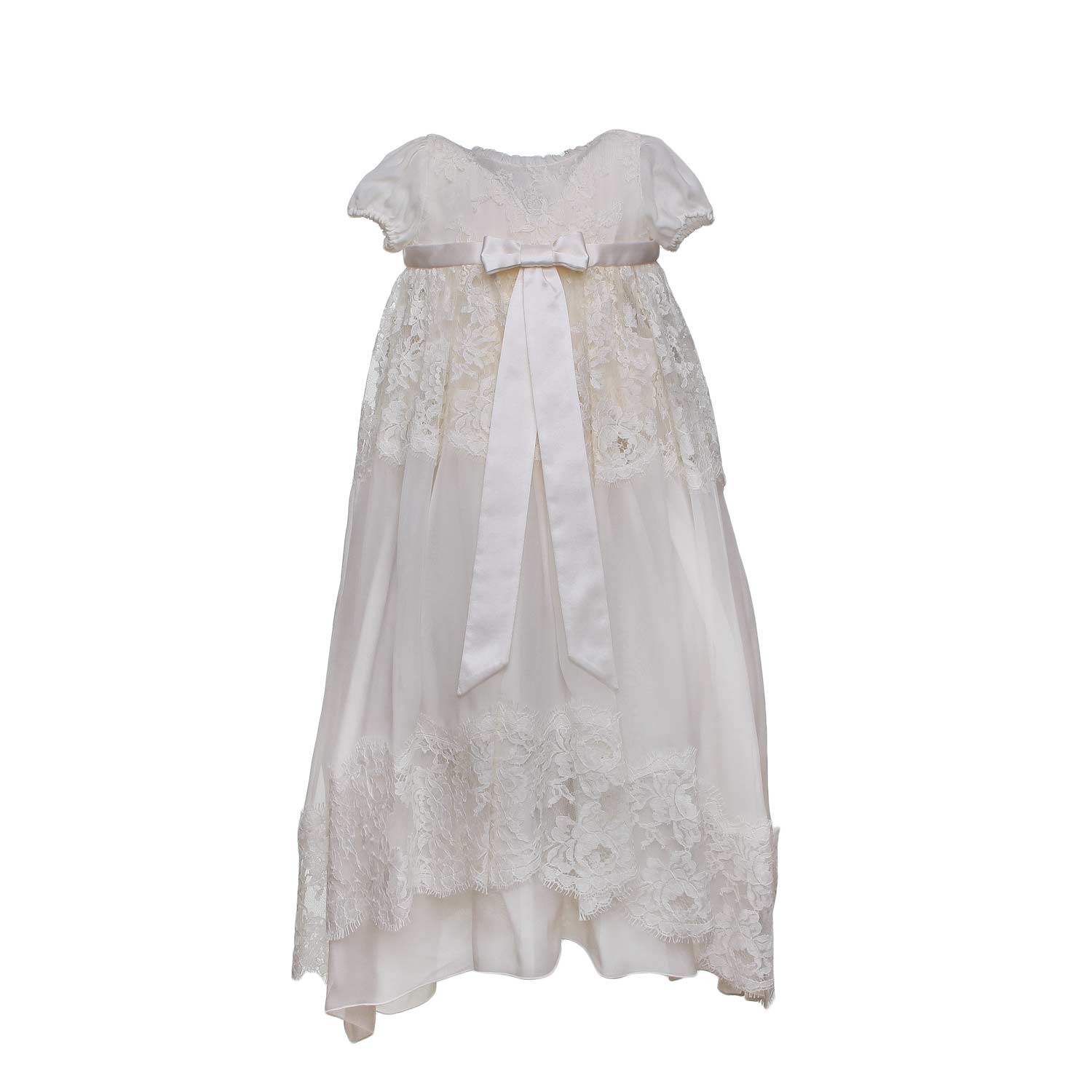 ABITO CERIMONIA BIANCO NEONATA - annameglio.com abbigliamento moda