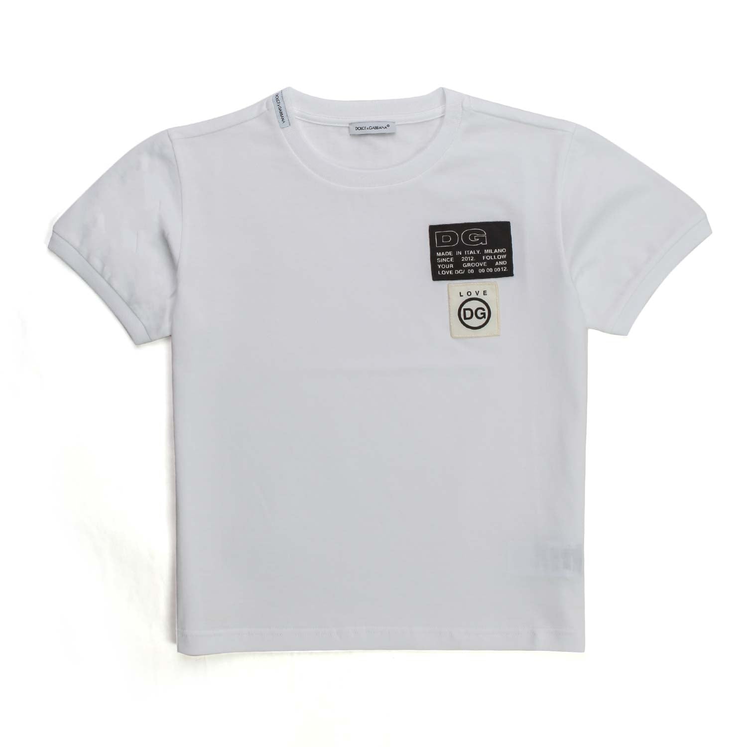 T-SHIRT D&G BIANCA BAMBINO - annameglio.com abbigliamento moda