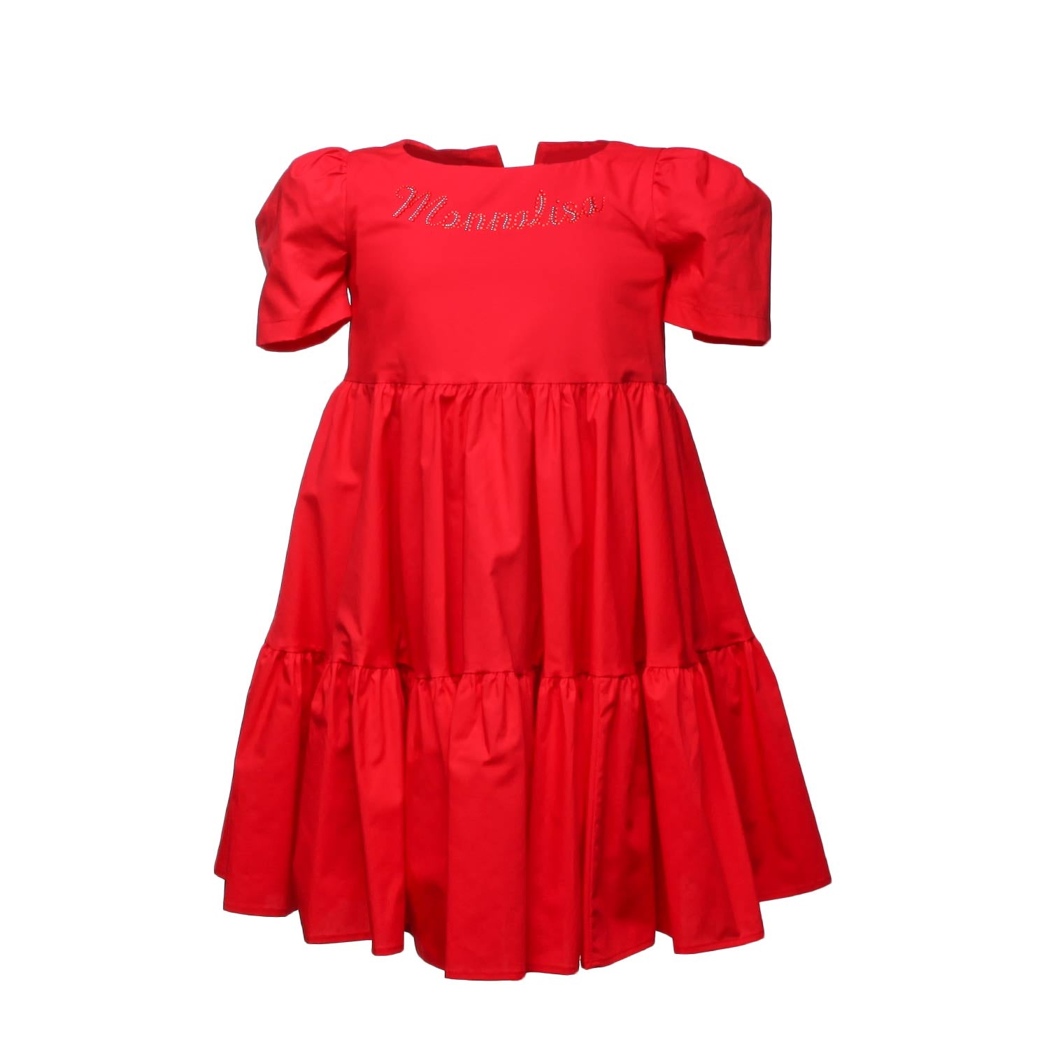 ABITO ROSSO BAMBINA E BIMBA - annameglio.com abbigliamento moda