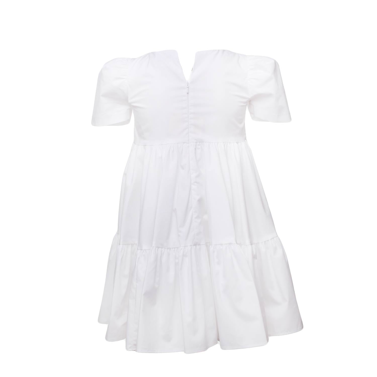 VESTITO BIANCO BAMBINA - annameglio.com abbigliamento moda
