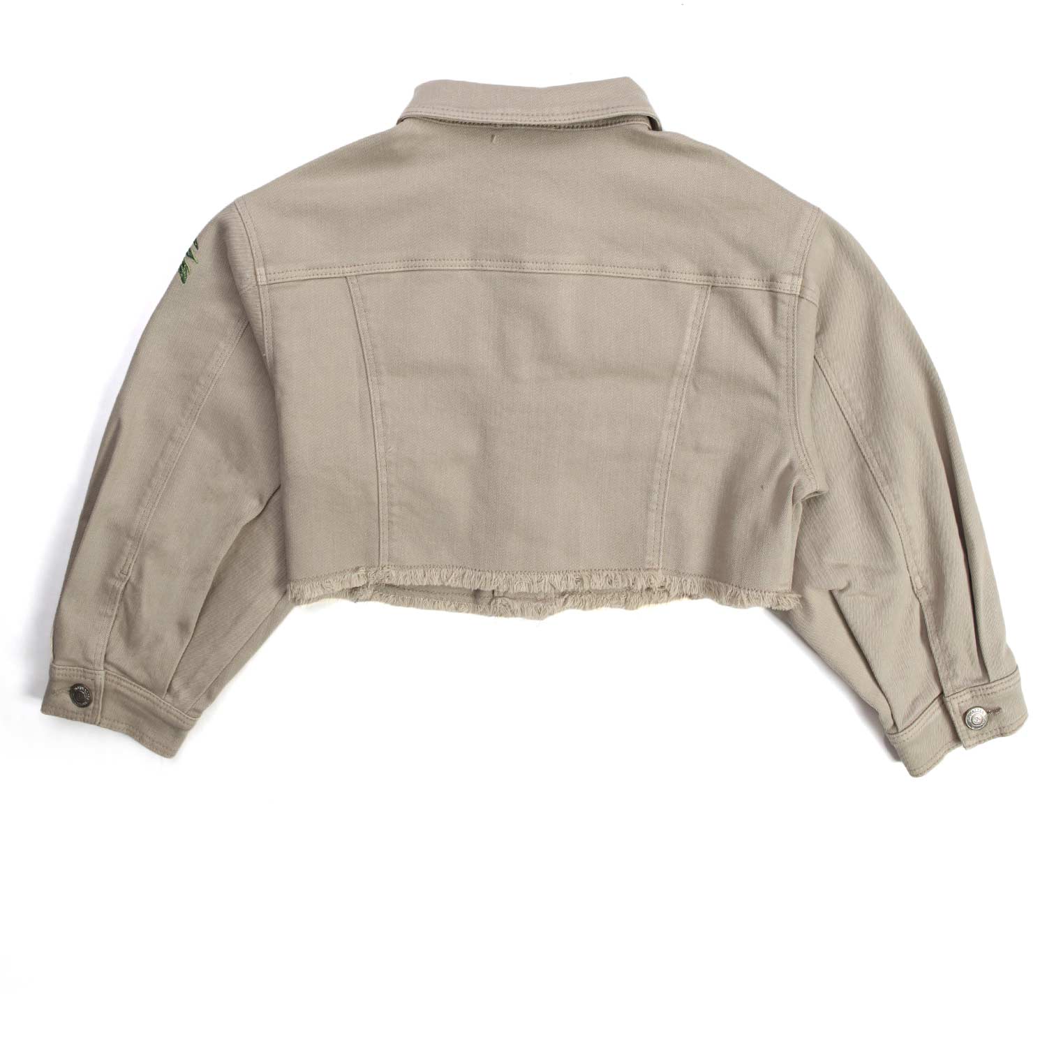 GIACCA BEIGE CORTA BAMBINA TEEN - annameglio.com abbigliamento moda