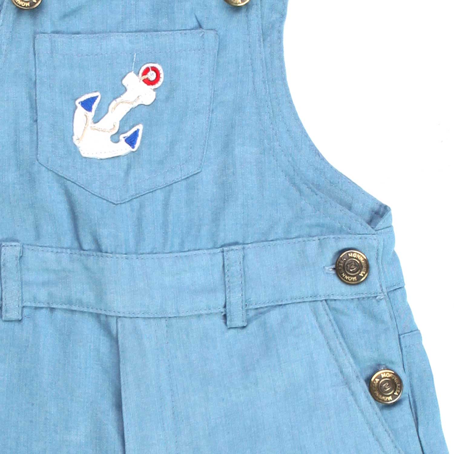 SALOPETTE DENIM BAMBINA E NEONATA - annameglio.com abbigliamento moda