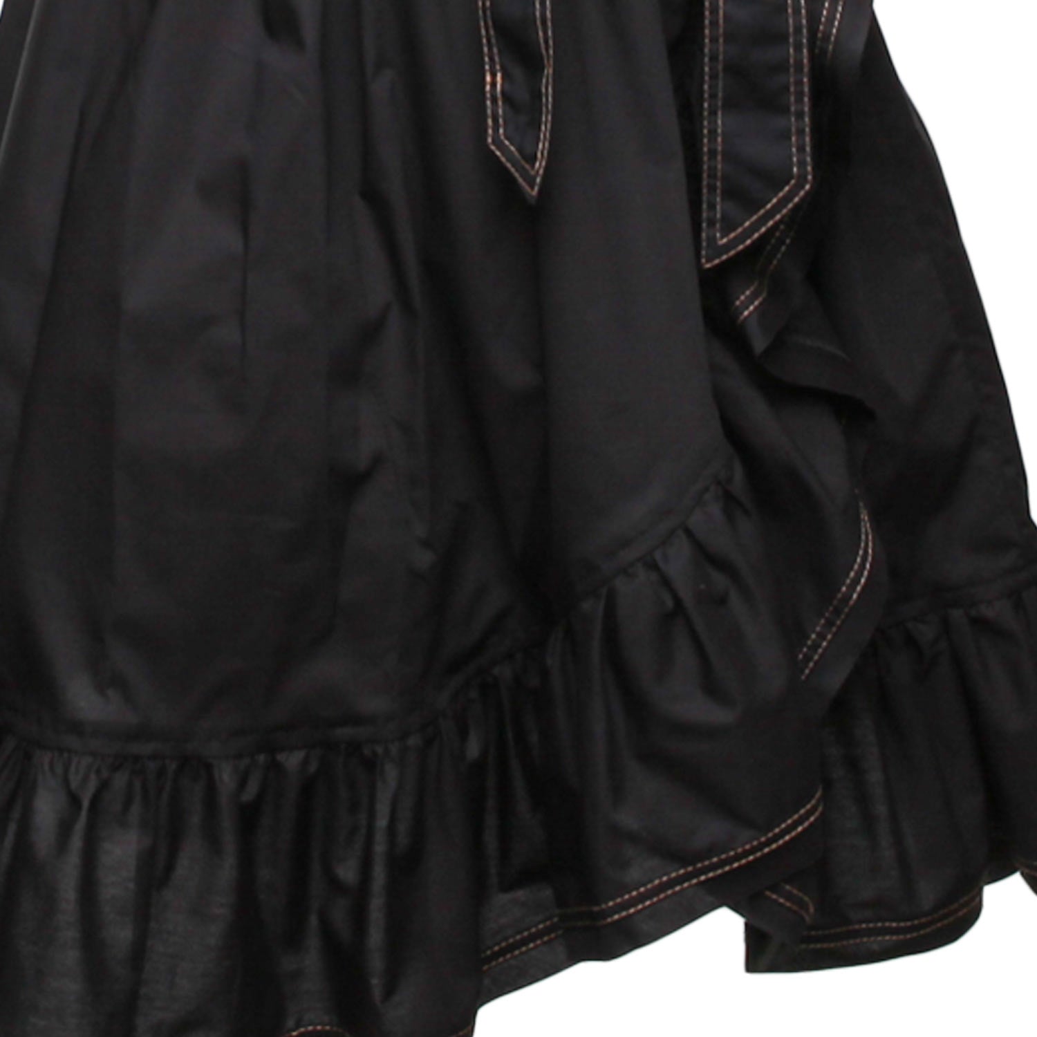 ABITO NERO CON RUCHES TEENAGER - annameglio.com abbigliamento moda