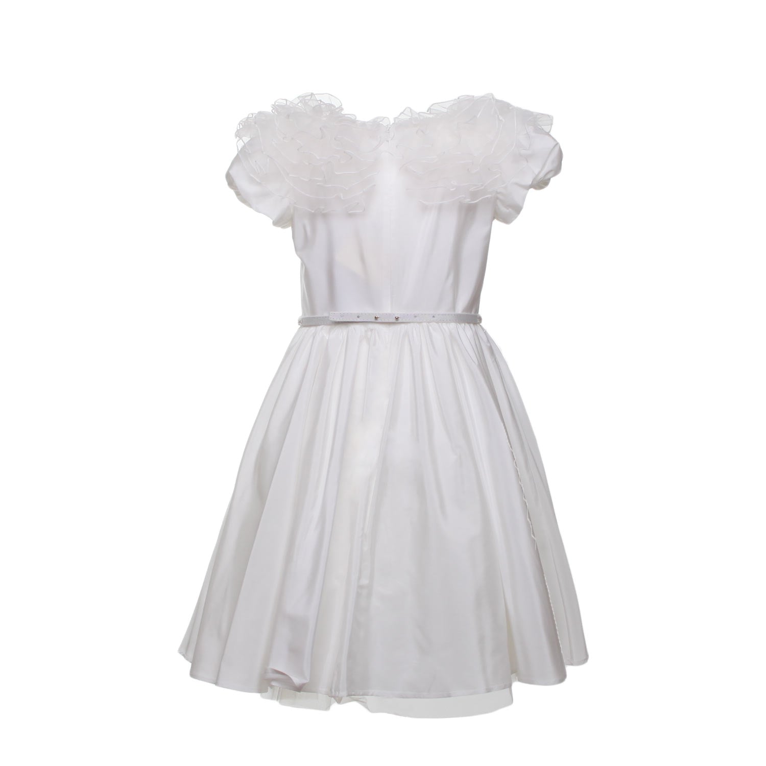 ABITO ELEGANTE BAMBINA BIANCO - annameglio.com abbigliamento moda