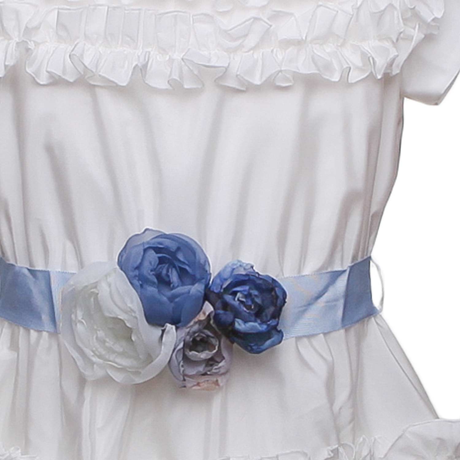 ABITO IMPERO COLOR PANNA BAMBINA - annameglio.com abbigliamento moda