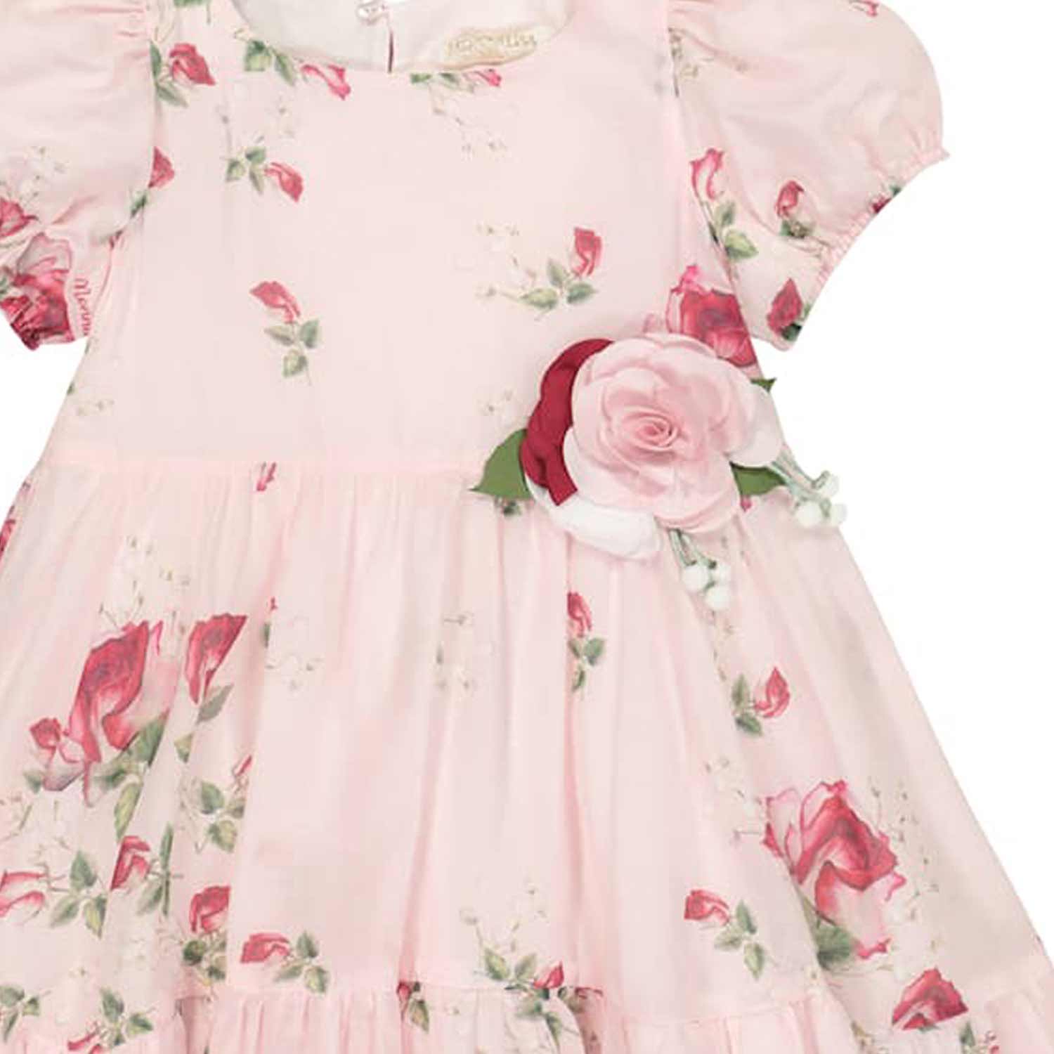 ABITO ROSA A FIORI BAMBINA - annameglio.com abbigliamento moda